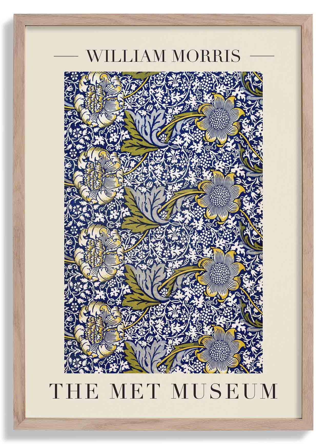 William Morris Kennet Art Exhibition Poster