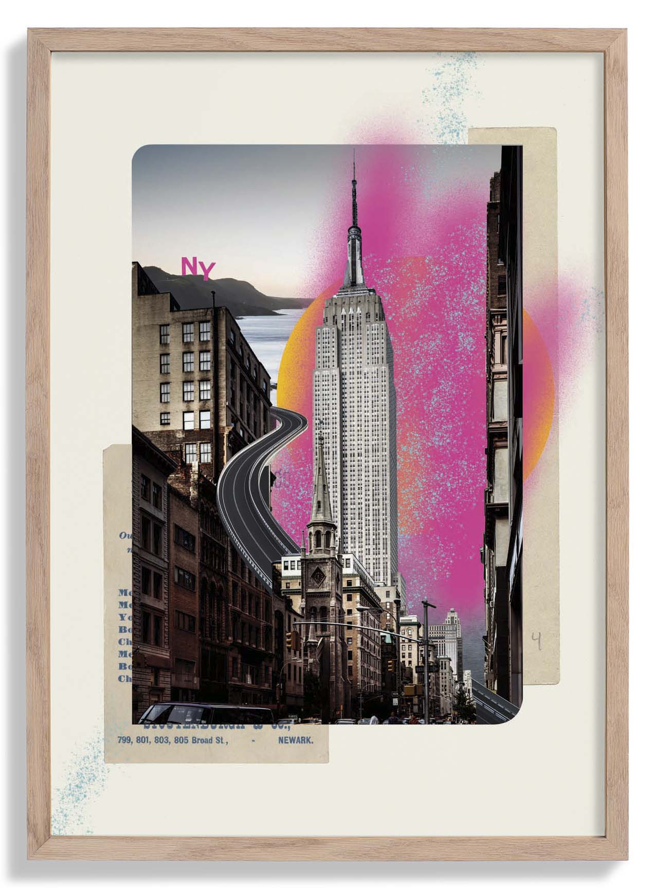 Empire State Art Poster