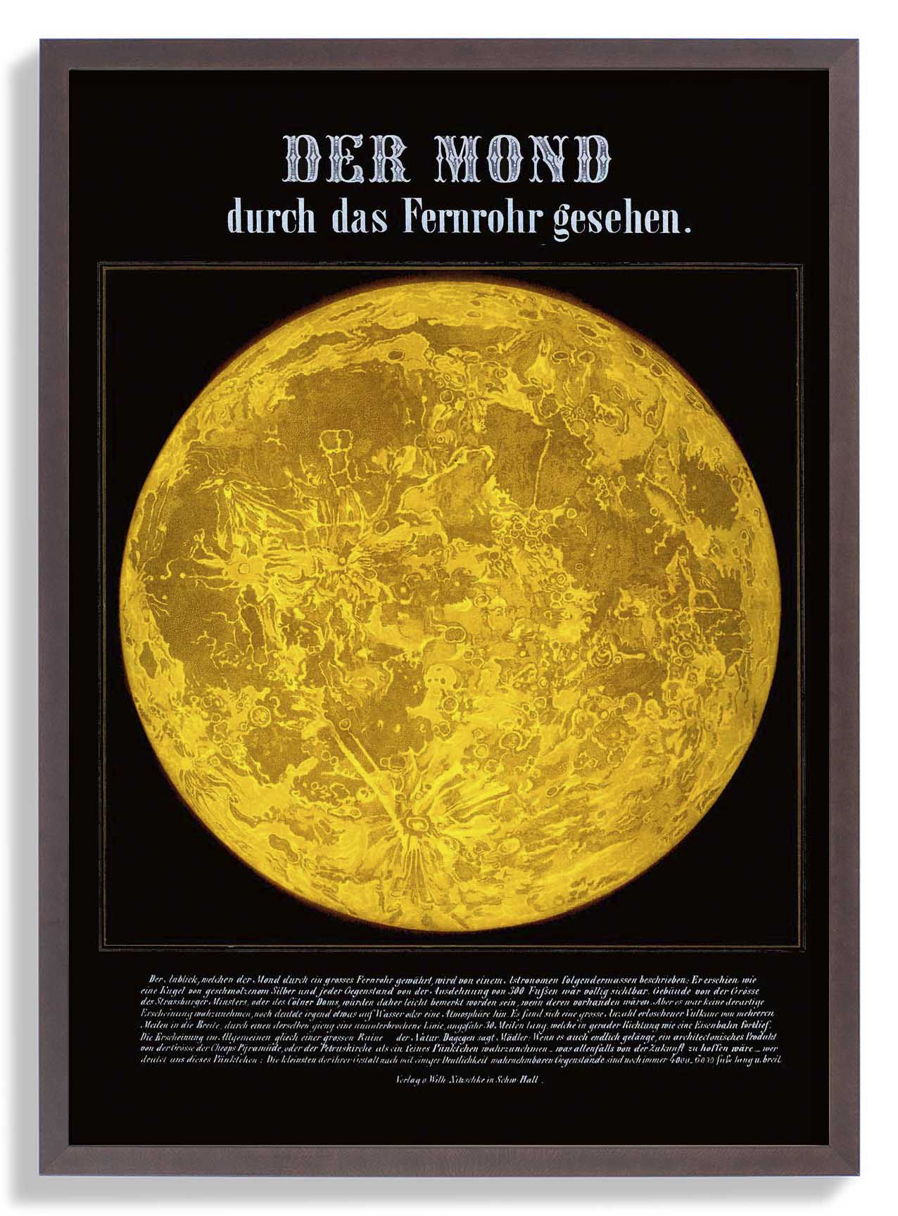 Moon Through Telescope