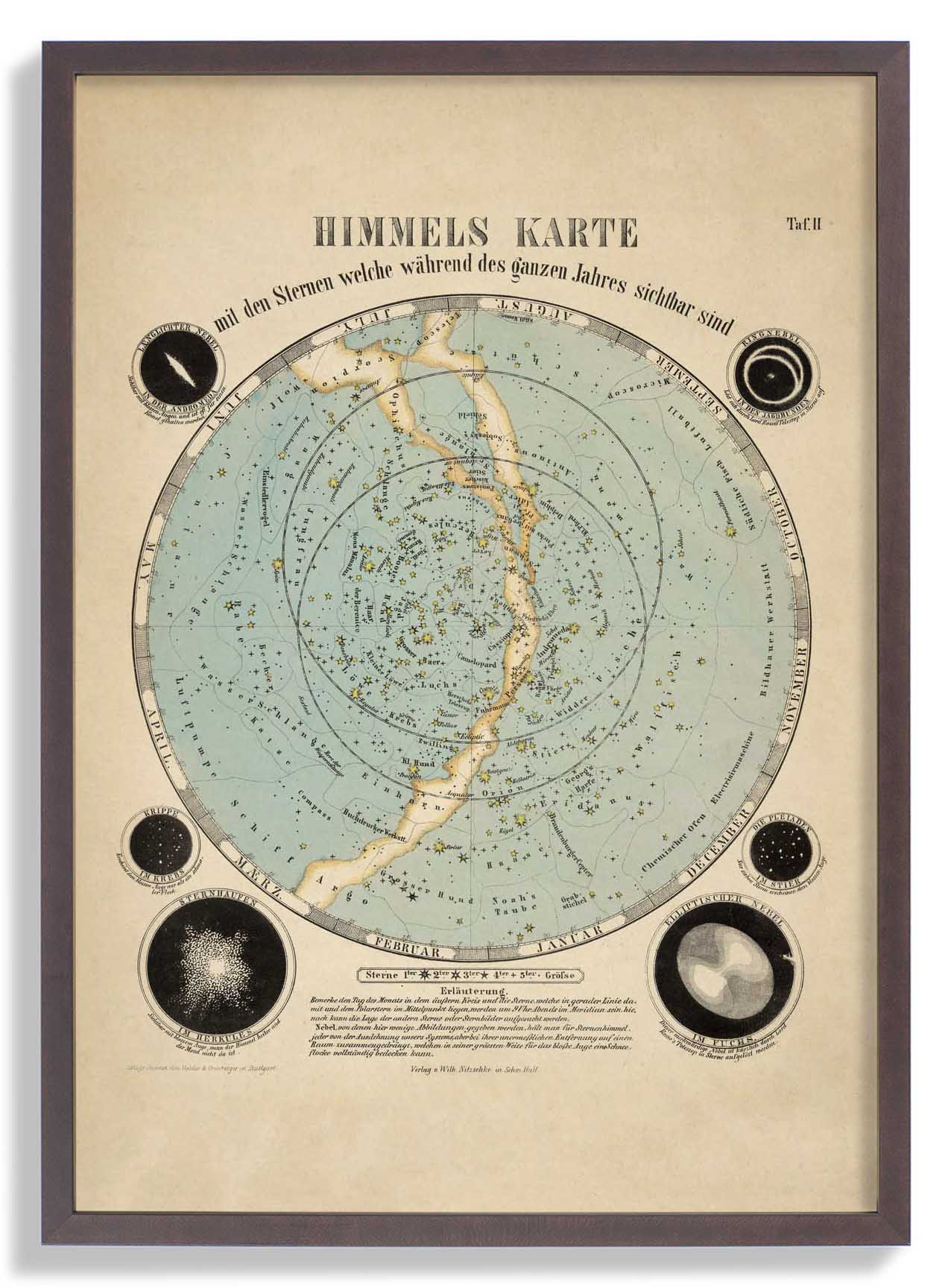 Map of Visible Stars