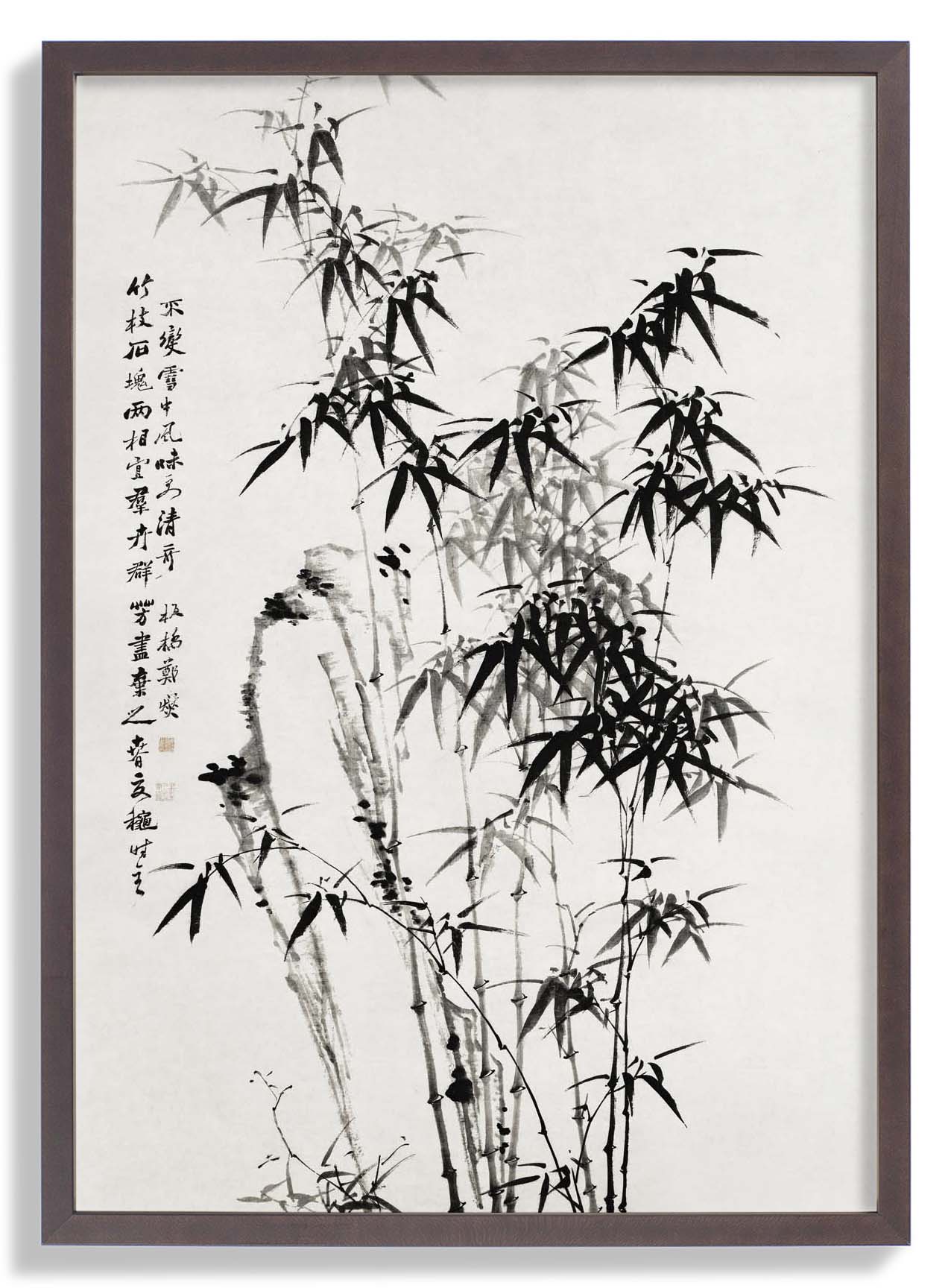 Chinese Bamboo by Zheng Xie