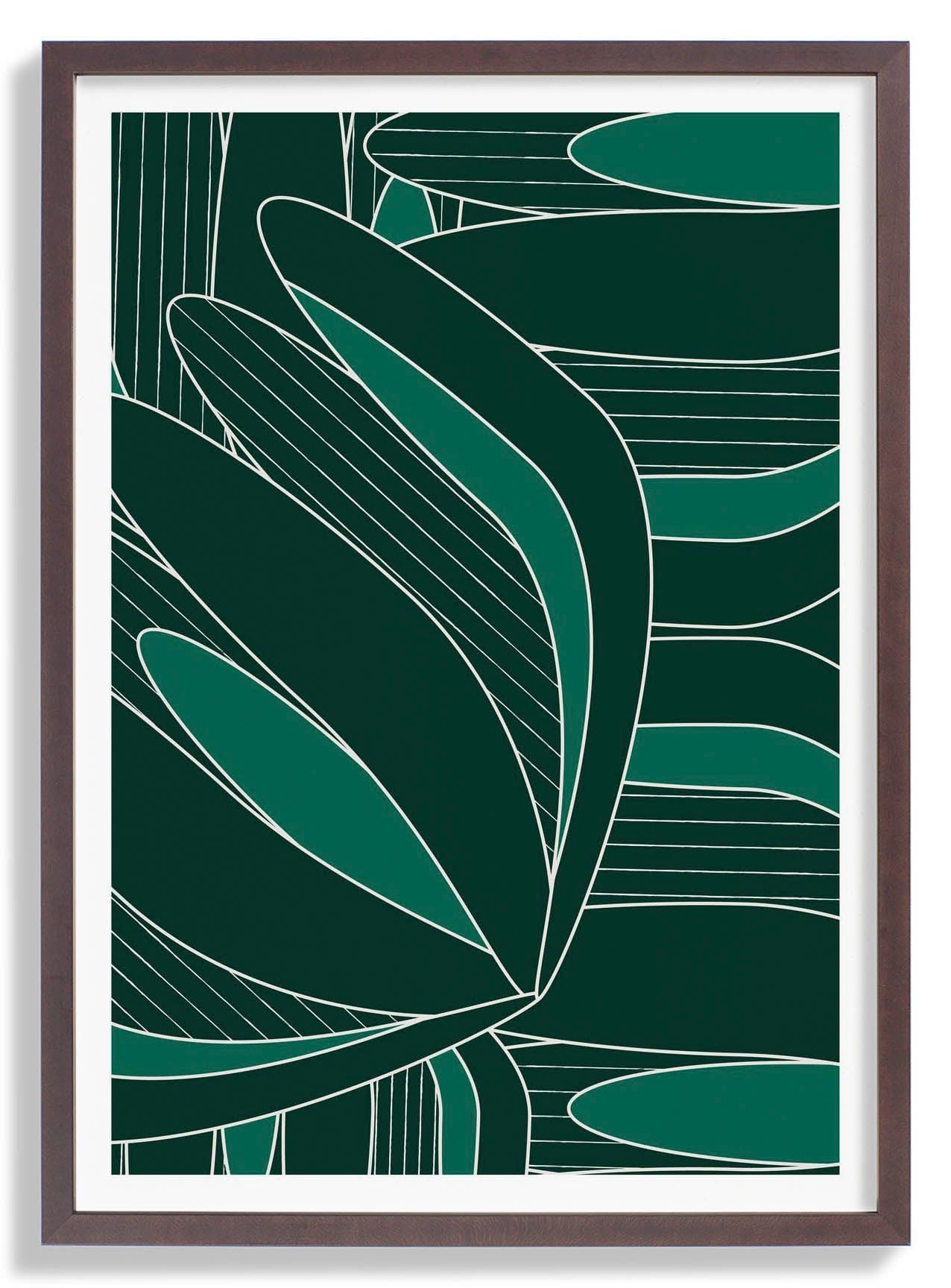 Botanical Geometric Nr 10 by Cinthya Godoy