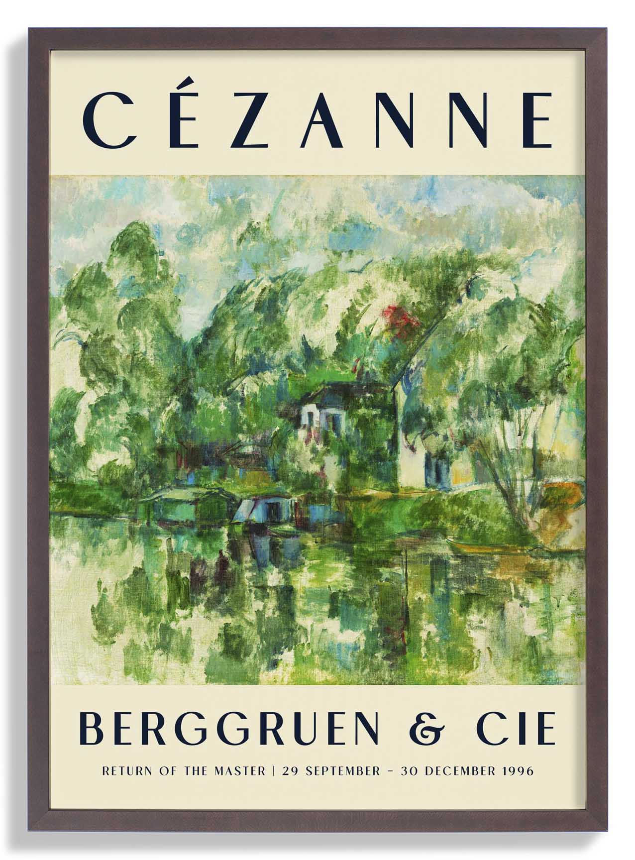 Cézanne At the Water's Edge Art Exhibition