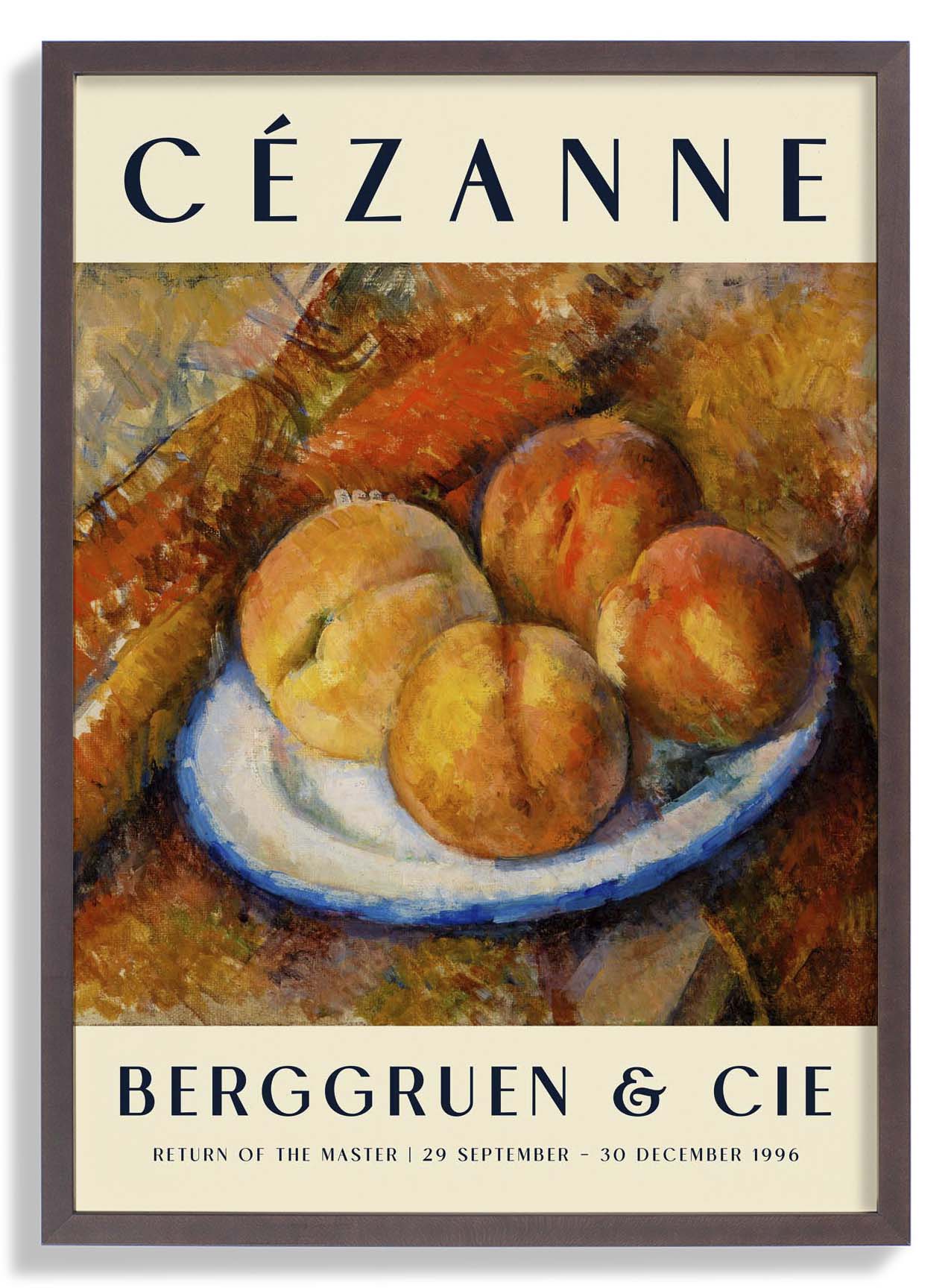 Four Peaches Art Exhibition By Paul Cézanne