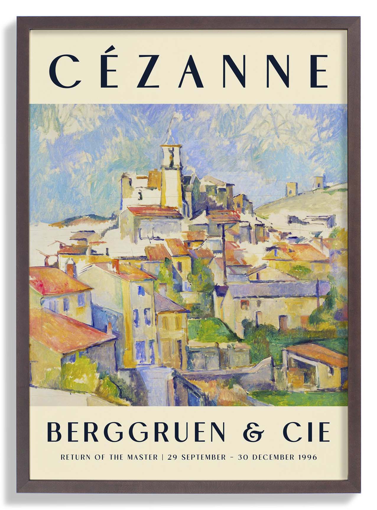 Gardanne Art Exhibition By Paul Cézanne