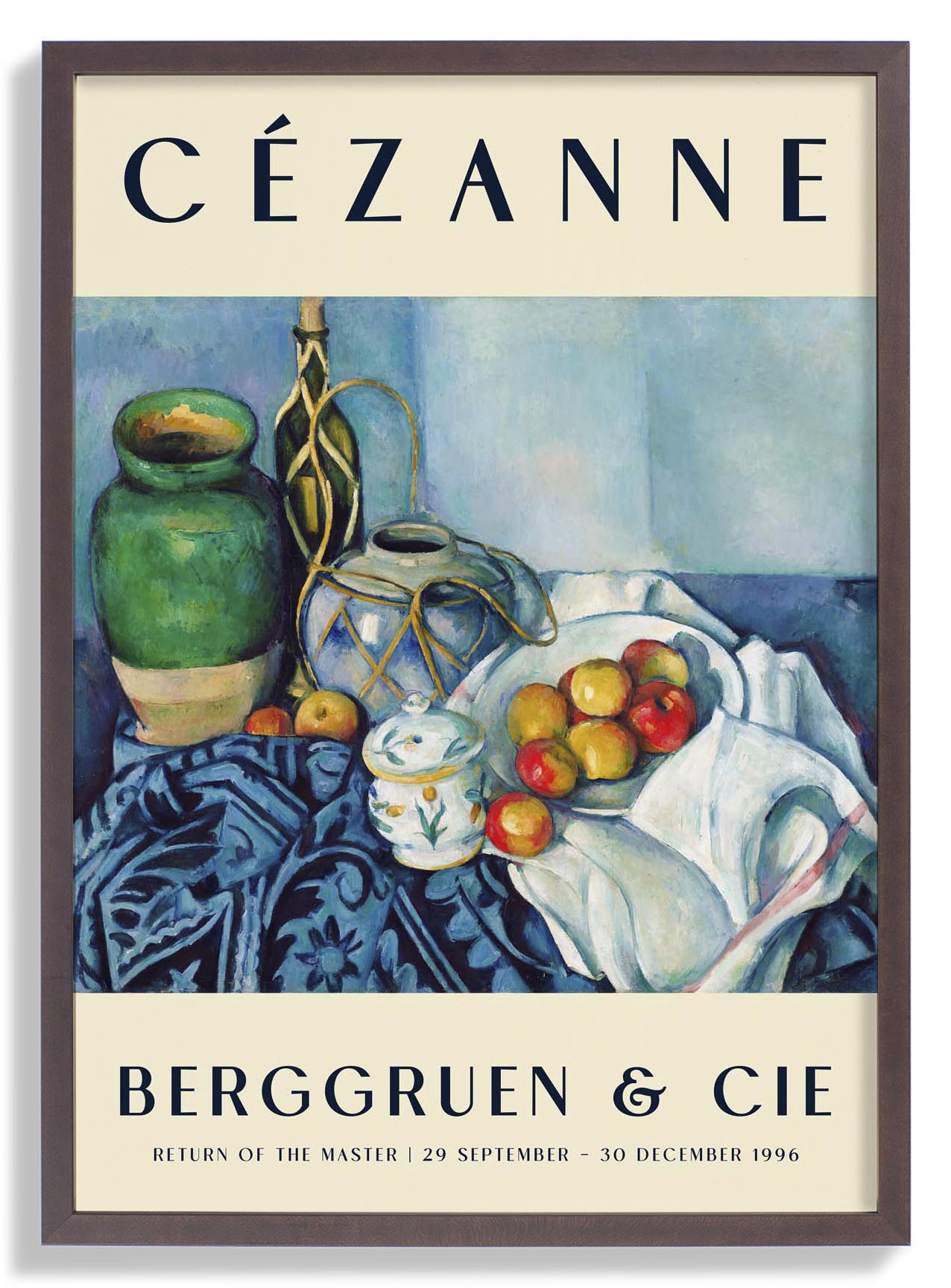 Still Life with Apples Art Exhibition By Paul Cézanne