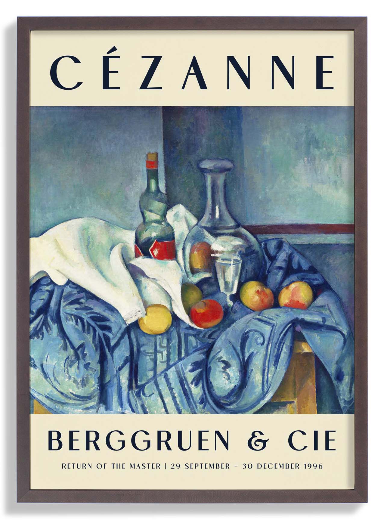 The Peppermint Bottle Art Exhibition By Paul Cézanne