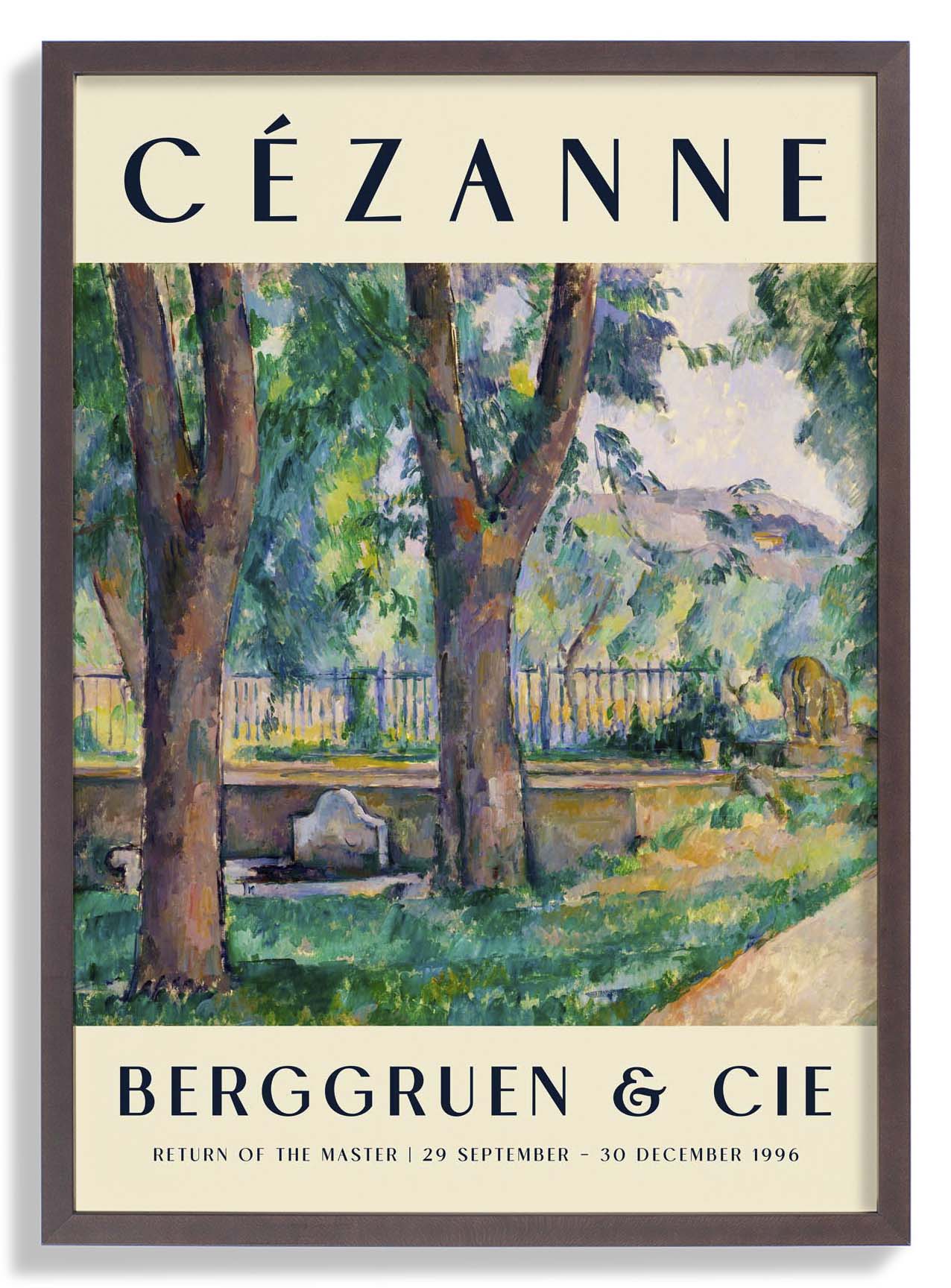 The Pool Art Exhibition By Paul Cézanne