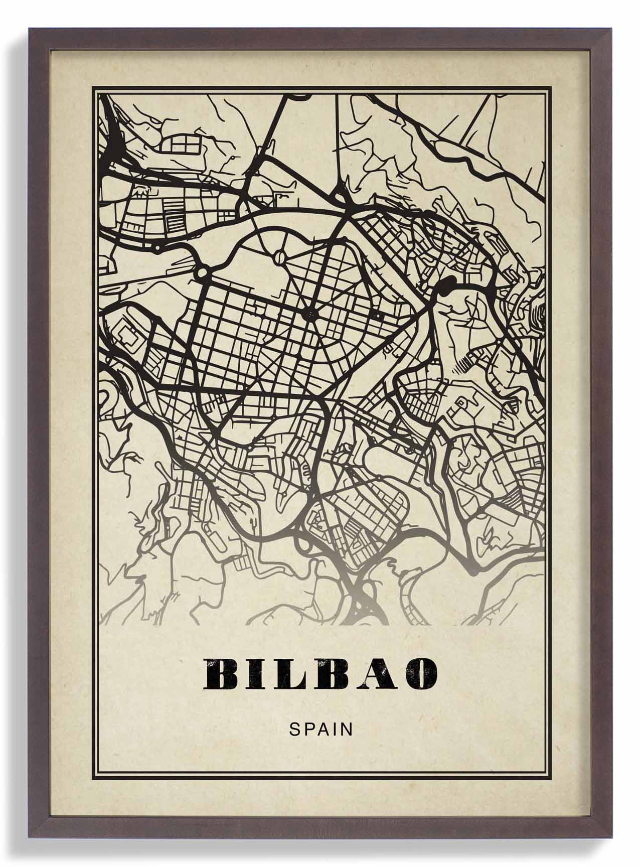 Bilbao City Sepia