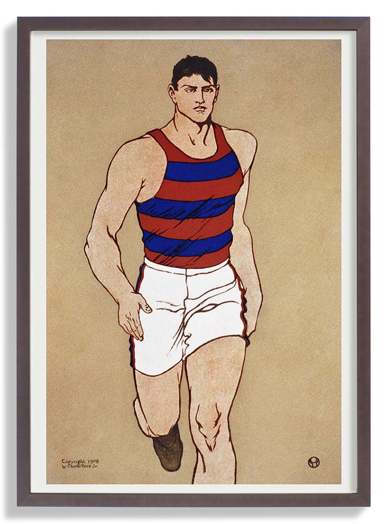 Athlete Nr. 1 by Edward Penfield