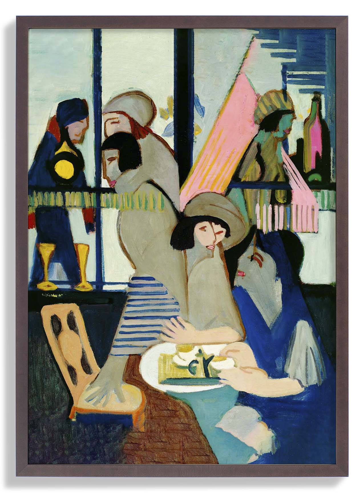 Cafe by Ernst Kirchner