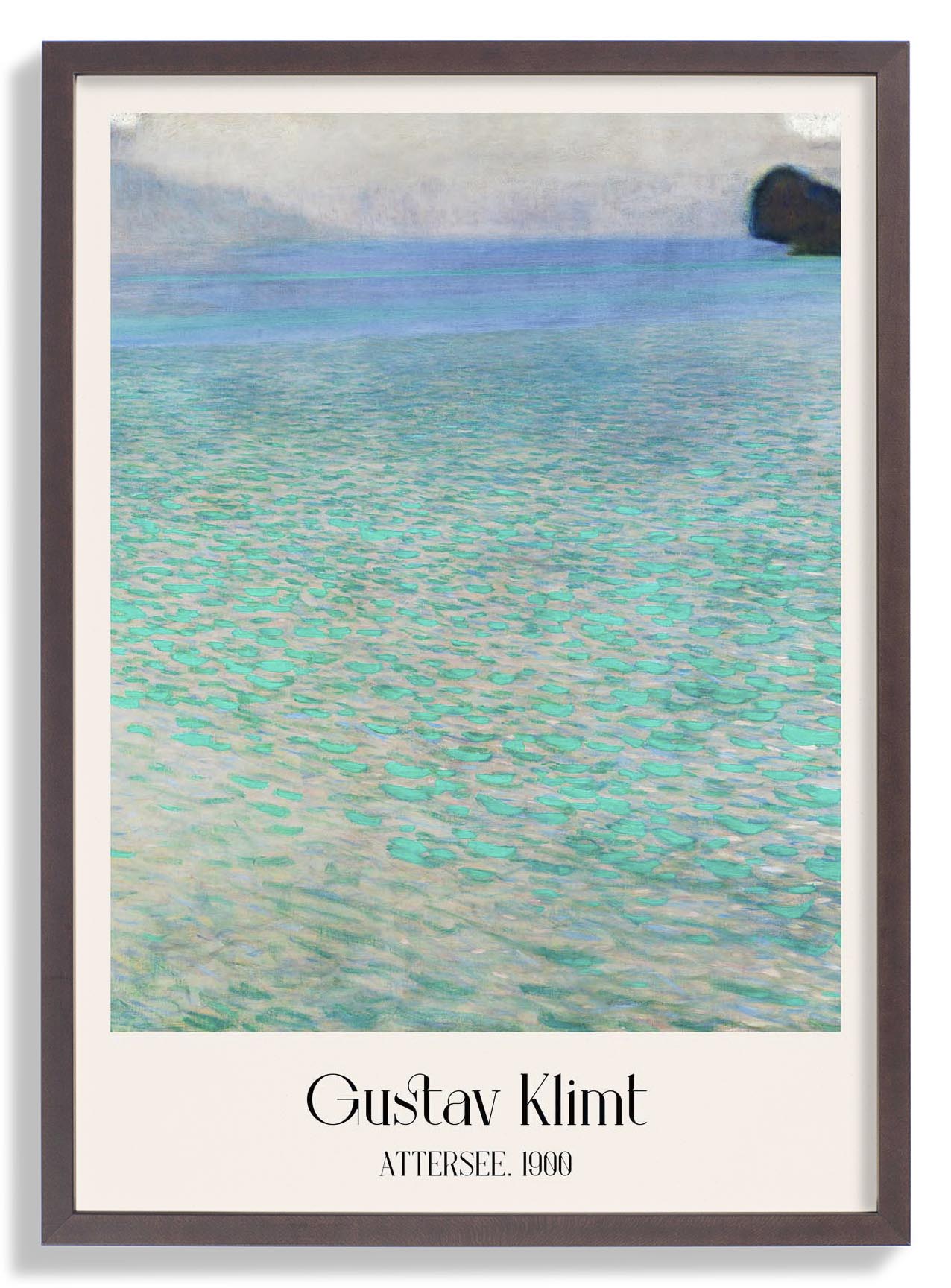 Attersee by Gustav Klimt
