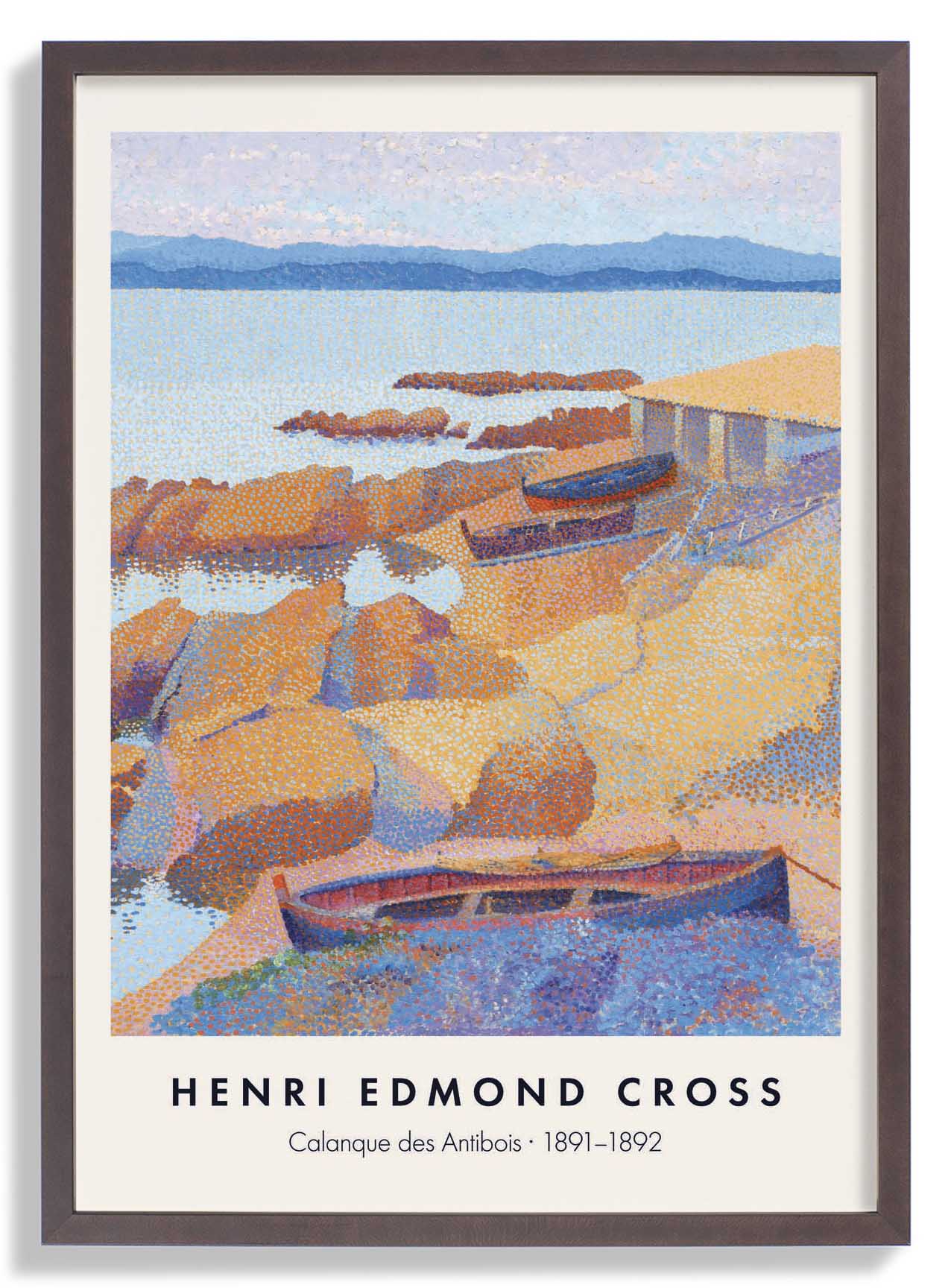 Calanque des Antibois by Henri Edmond Cross