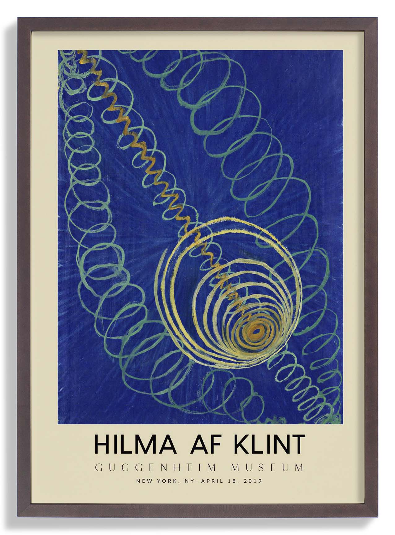 Hilma Af Klint Exhibition Primordial Chaos Nr 16