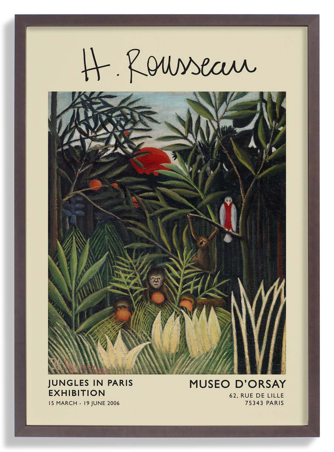 Monkeys and Parrot Rousseau Exhibition