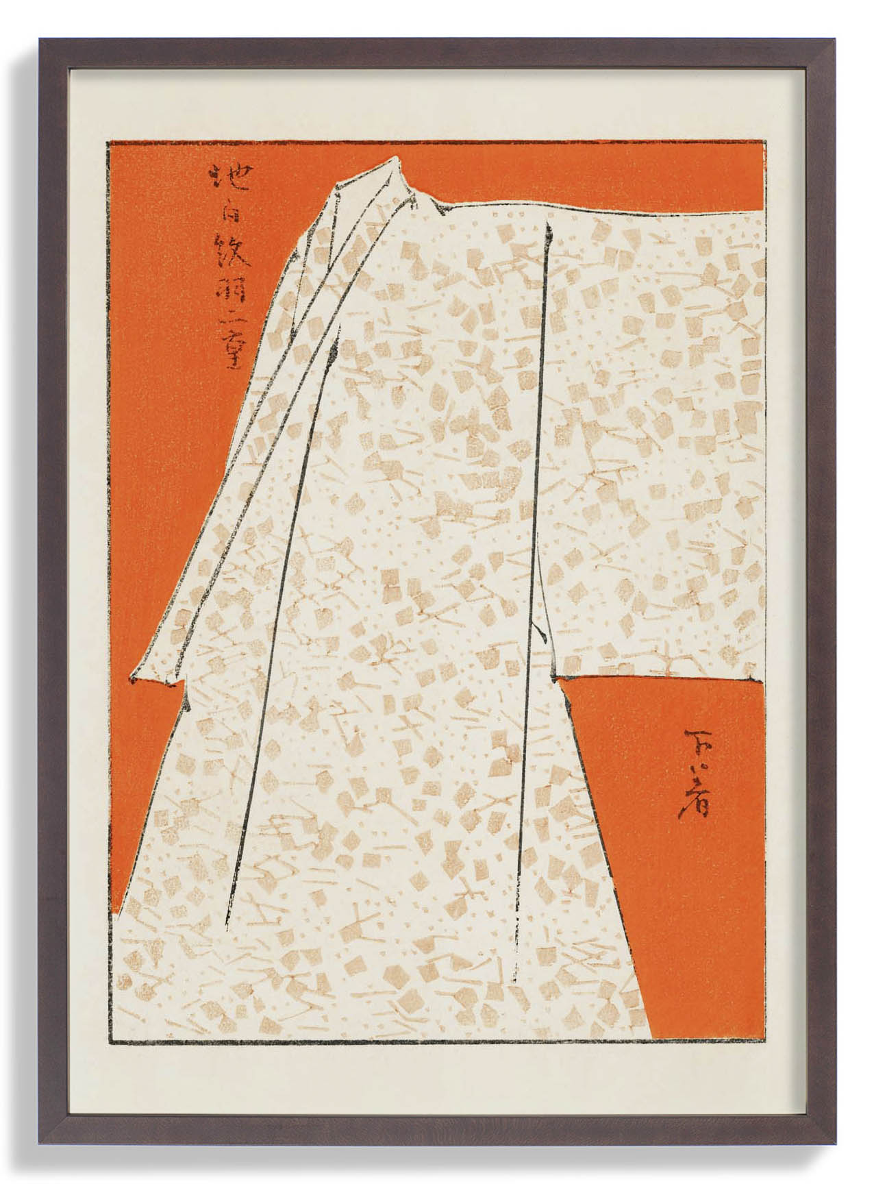 Japanese Robe by Watanabe Seitei