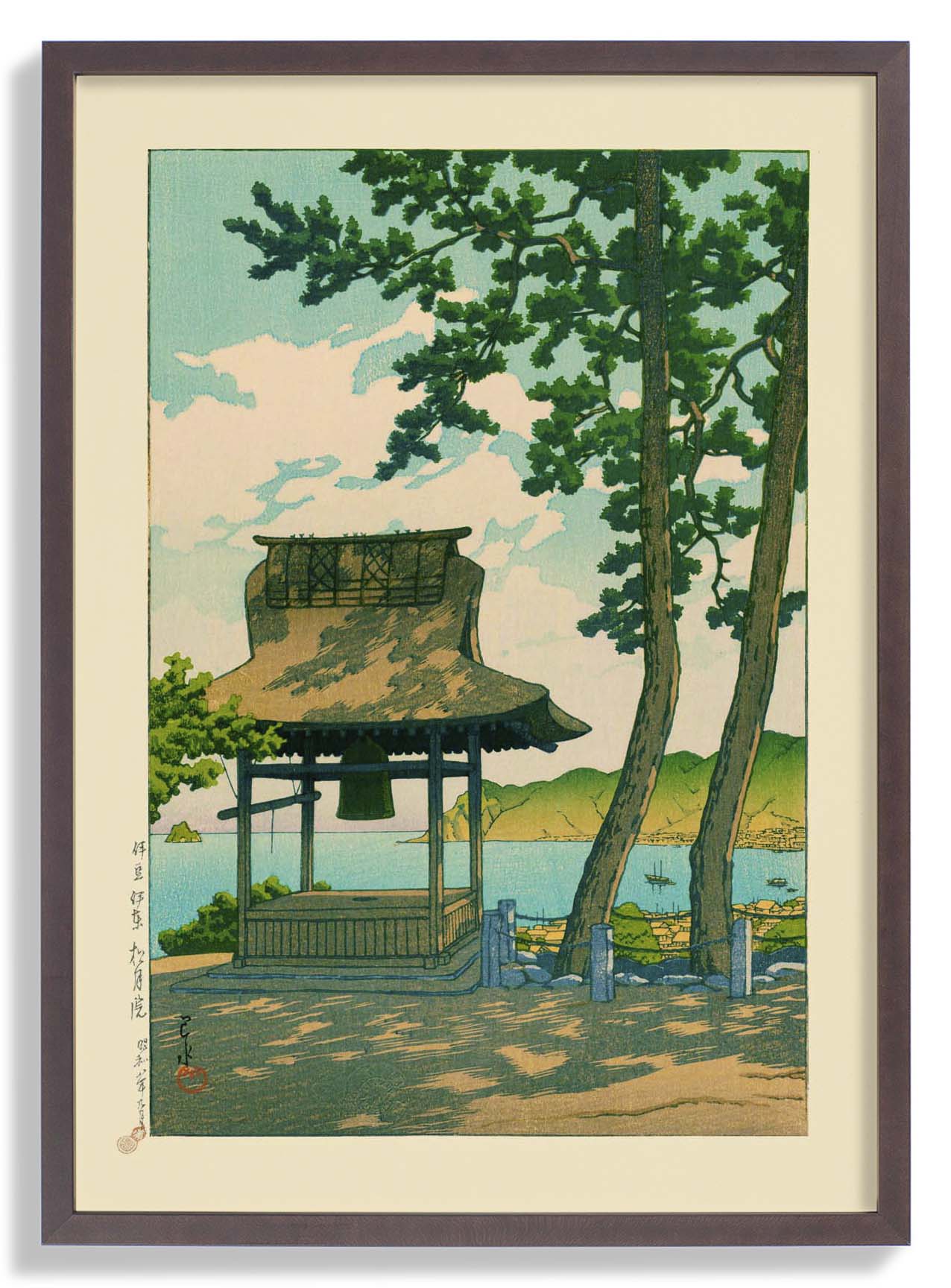 Shogetsuin Temple, Ito Art Print by Hasui