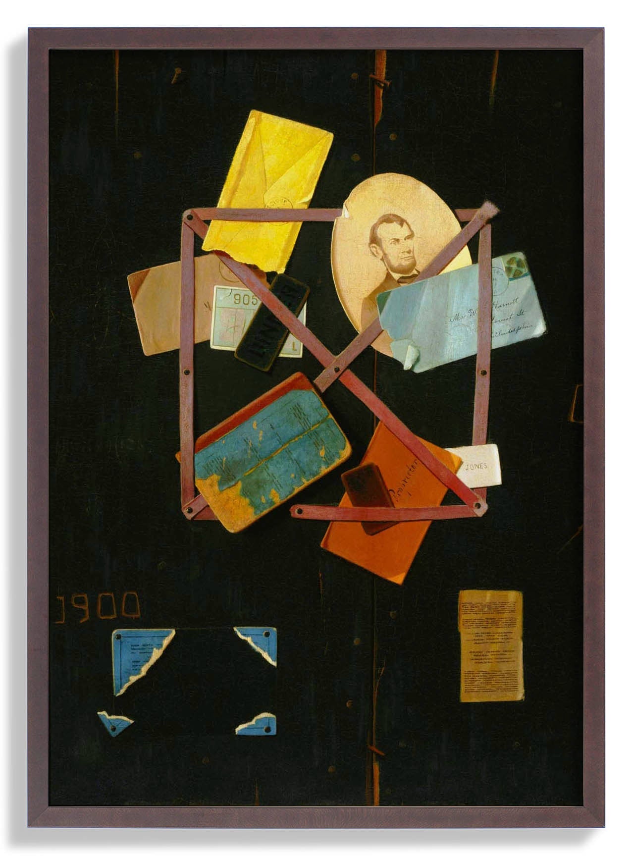 Old Time Card Rack by John Frederik Peto