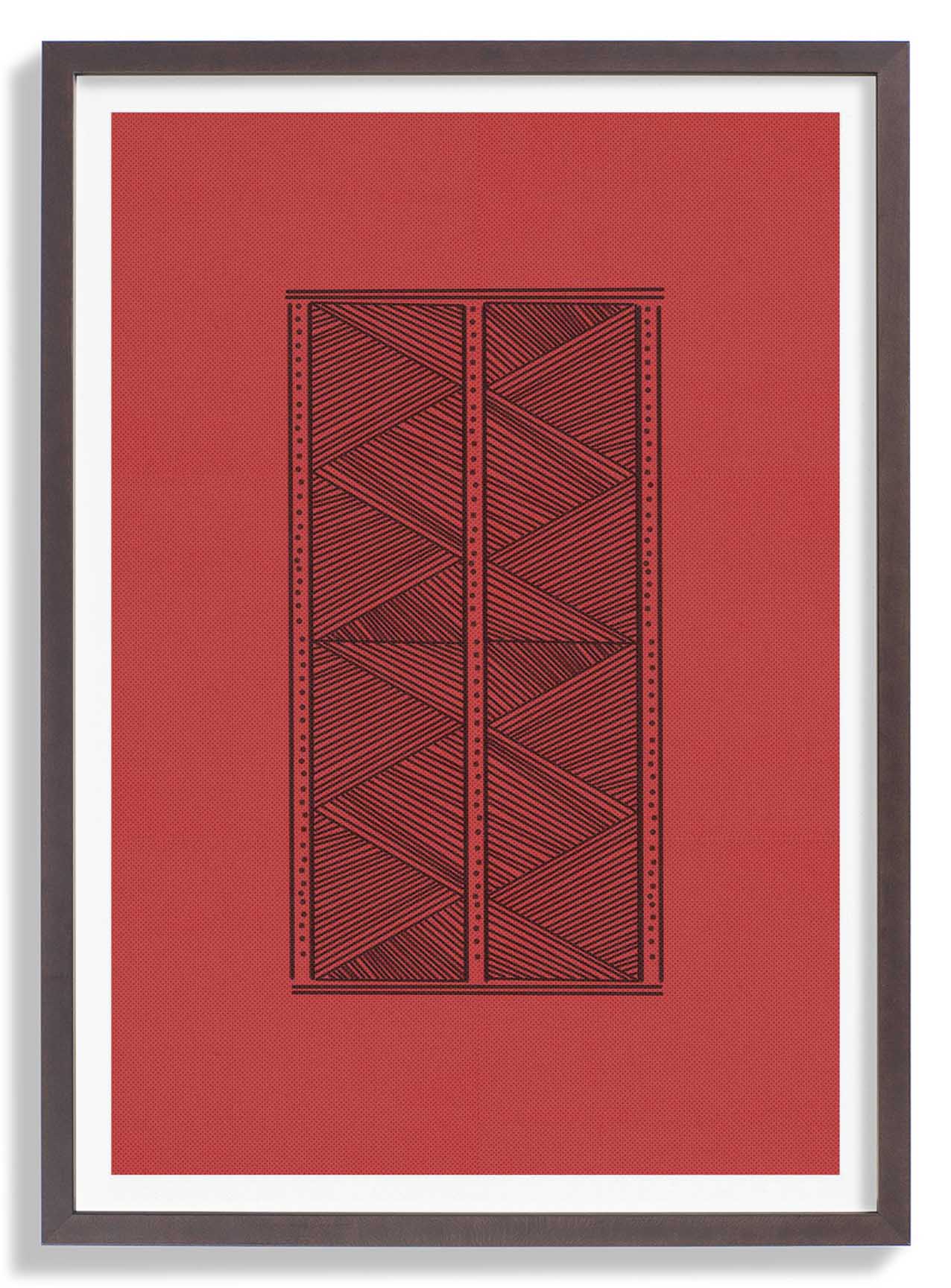 Kayapo Brazilian Indigenous Art Nr 12 by Cinthya Godoy