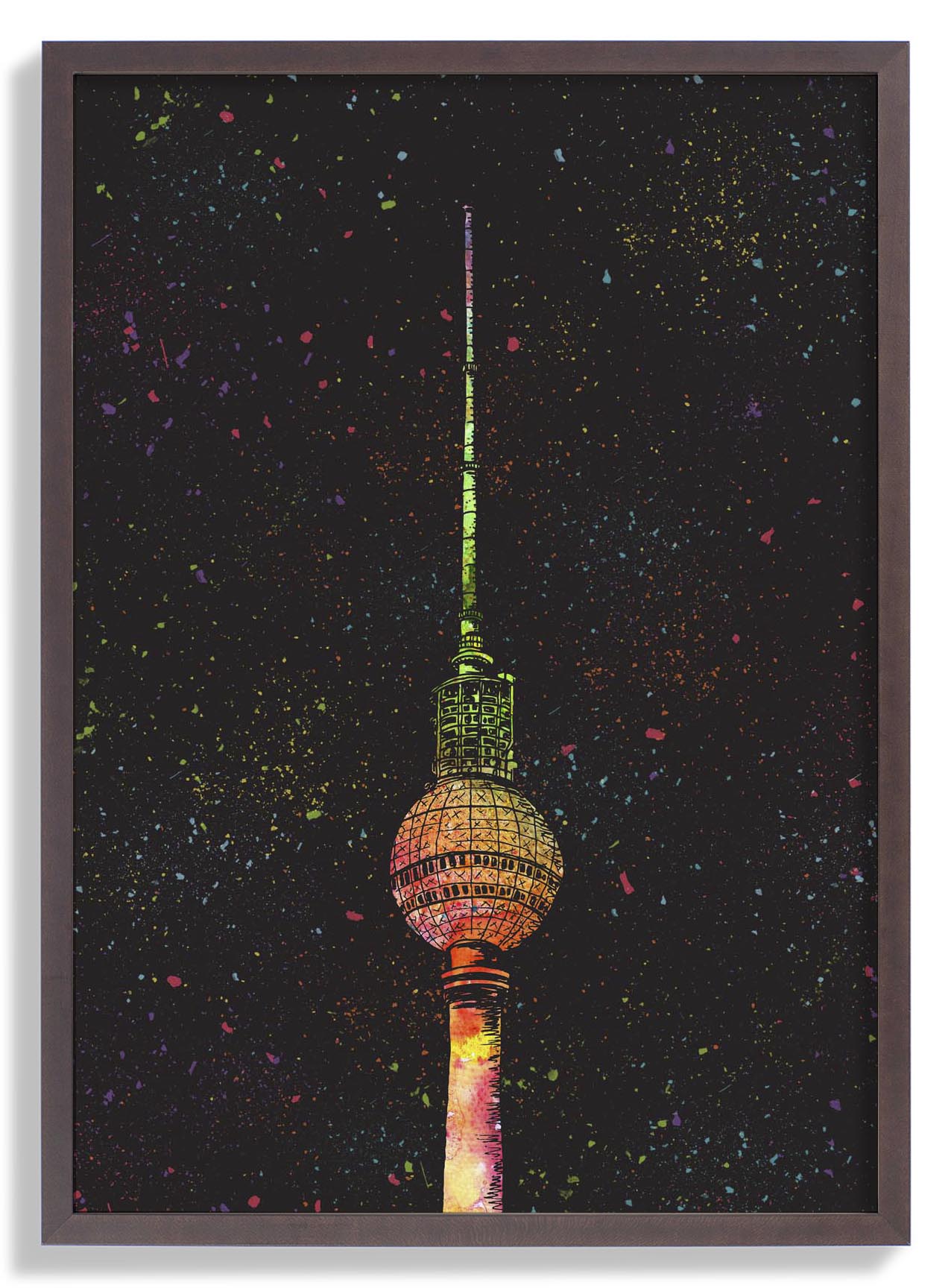 Berlin Splat TV Tower by Kaitlyn Parker