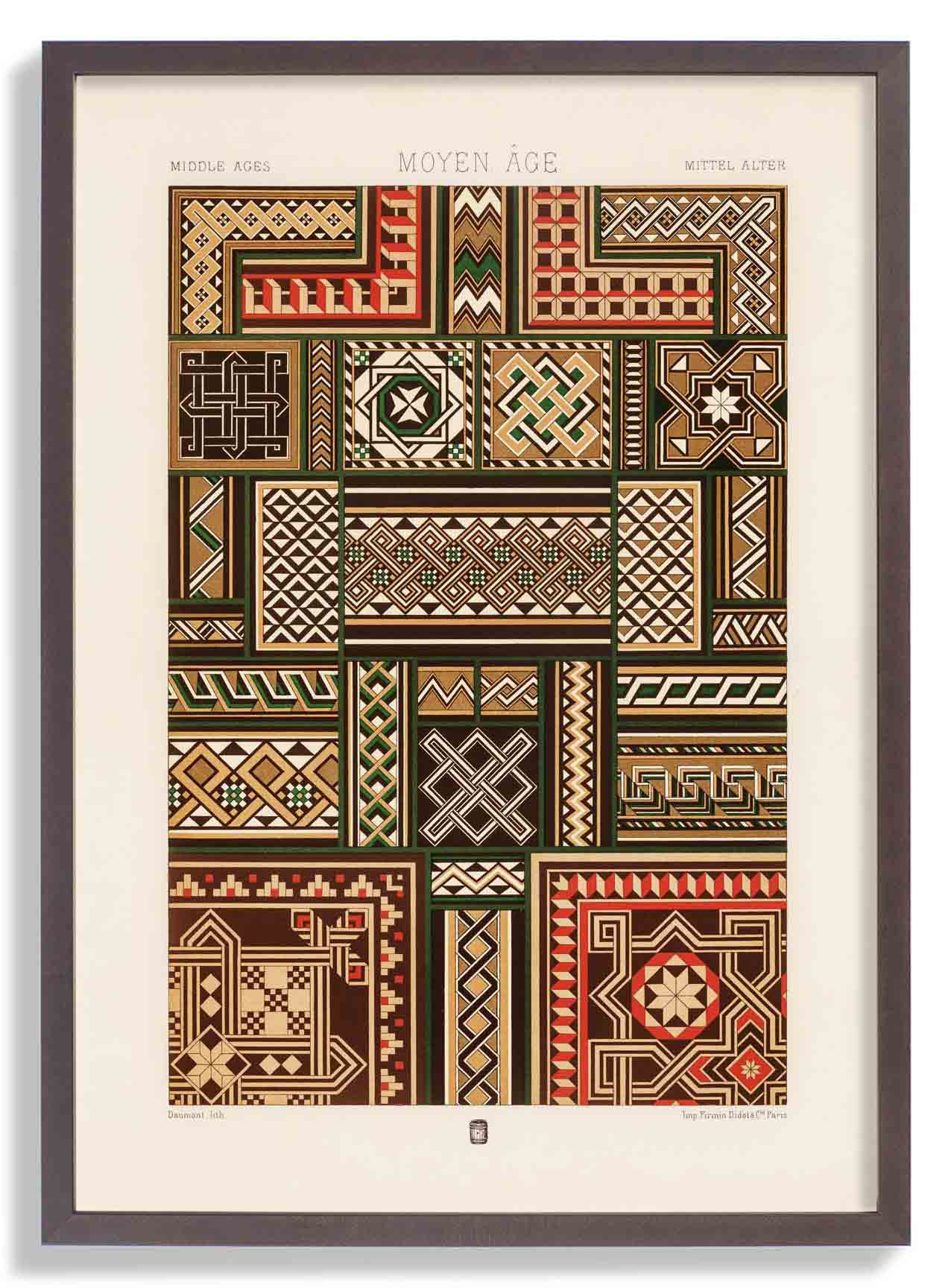 Middle Age Engraving Nr 2