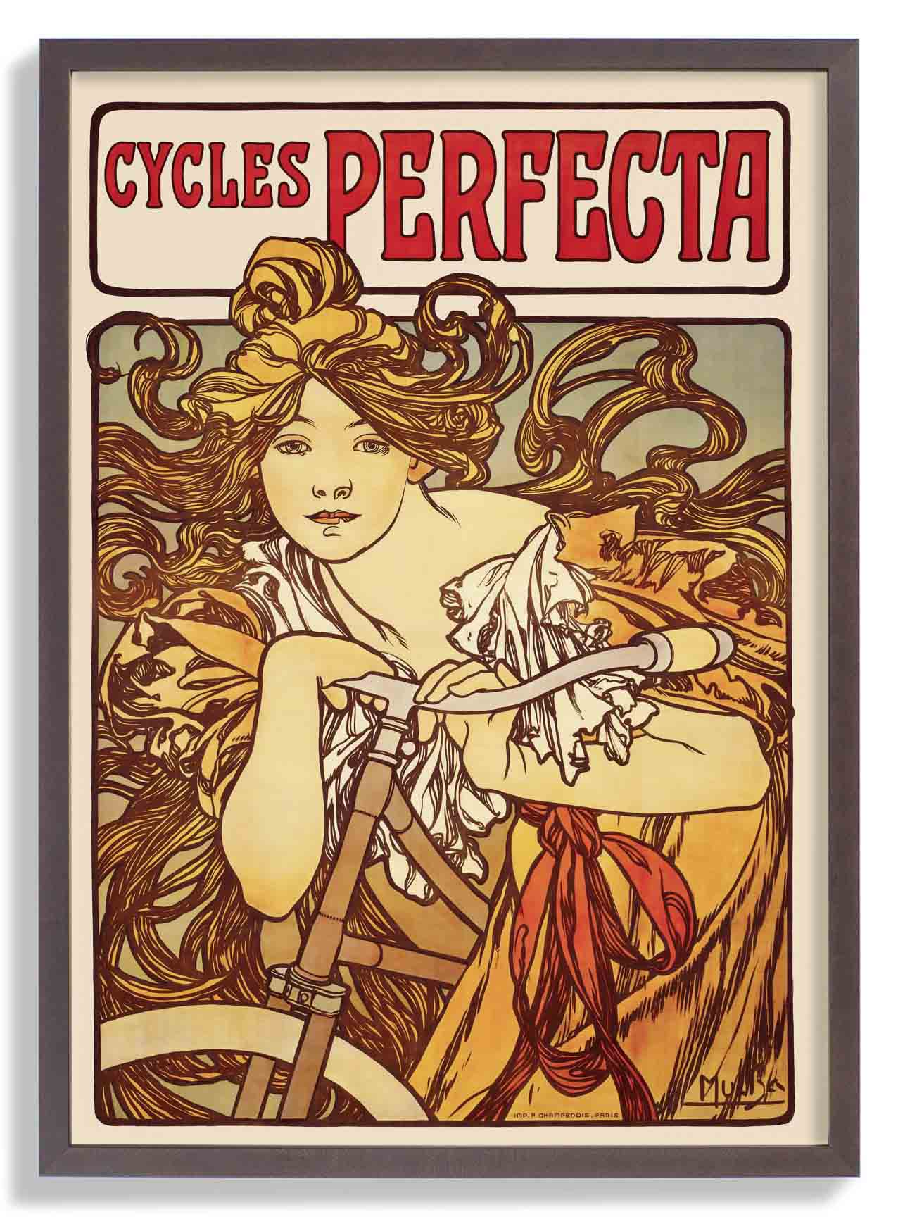 Cycles Perfecta by Alphonse Mucha