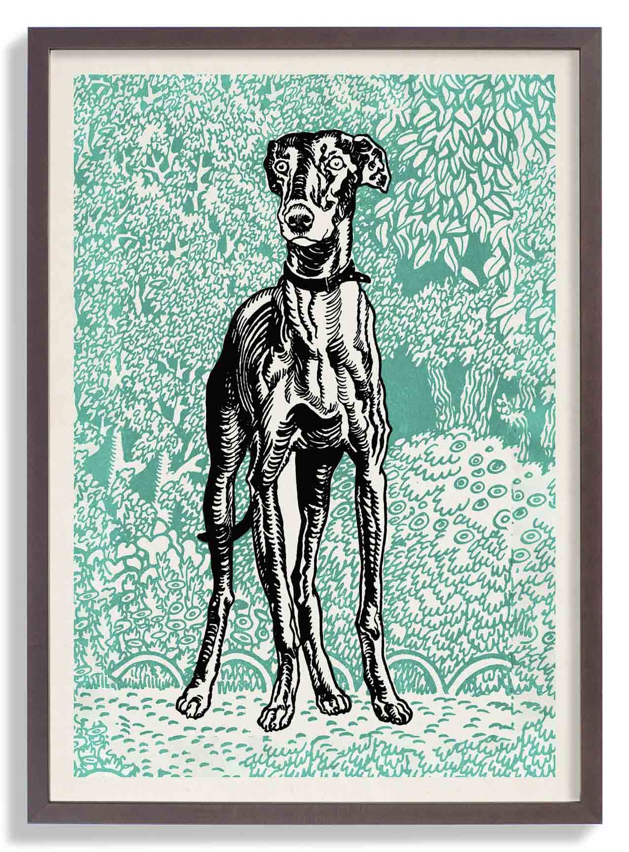 Greyhound Nr 2 by Moritz Jung