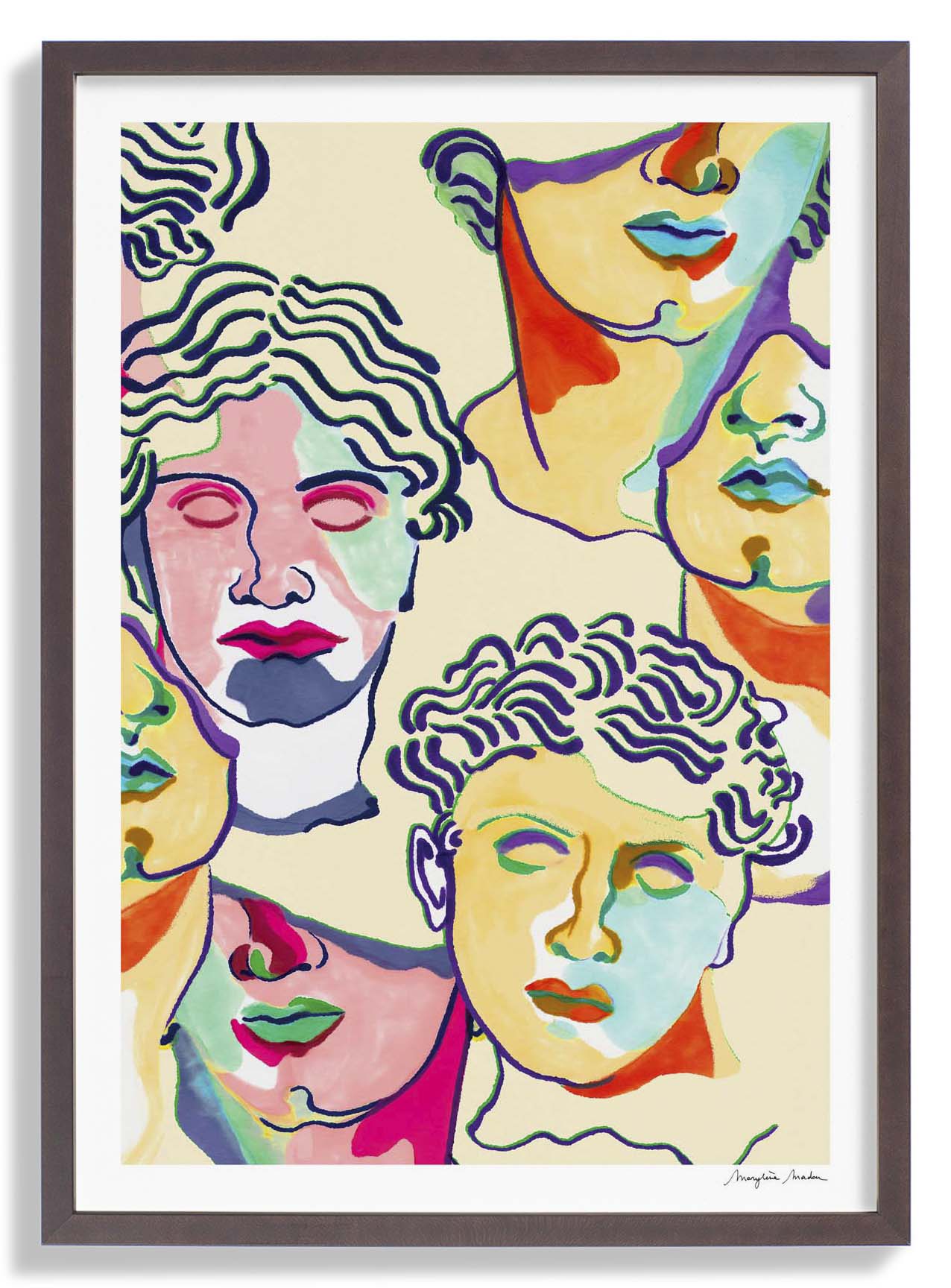 Greek Statues by MARYLENE MADOU