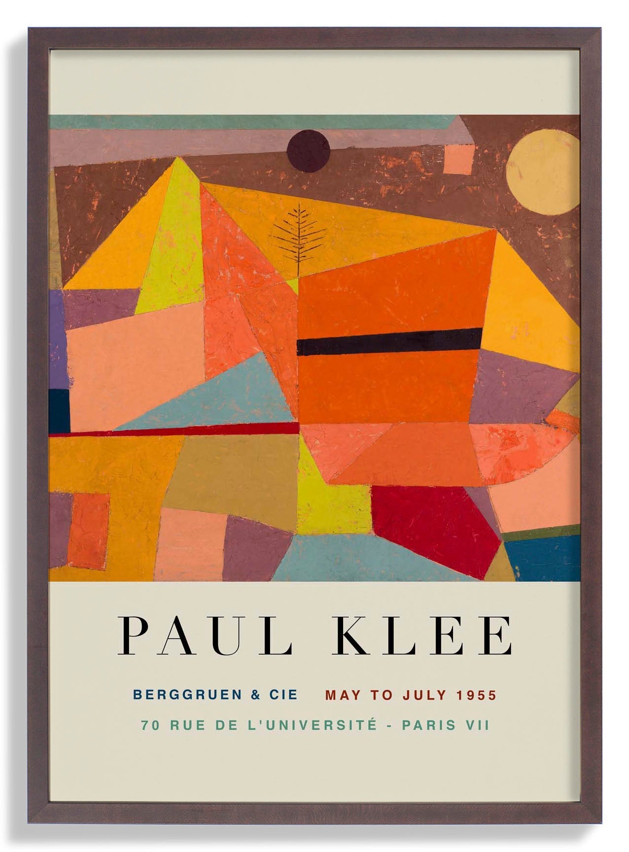 Paul Klee Joyful Mountain Art Exhibition