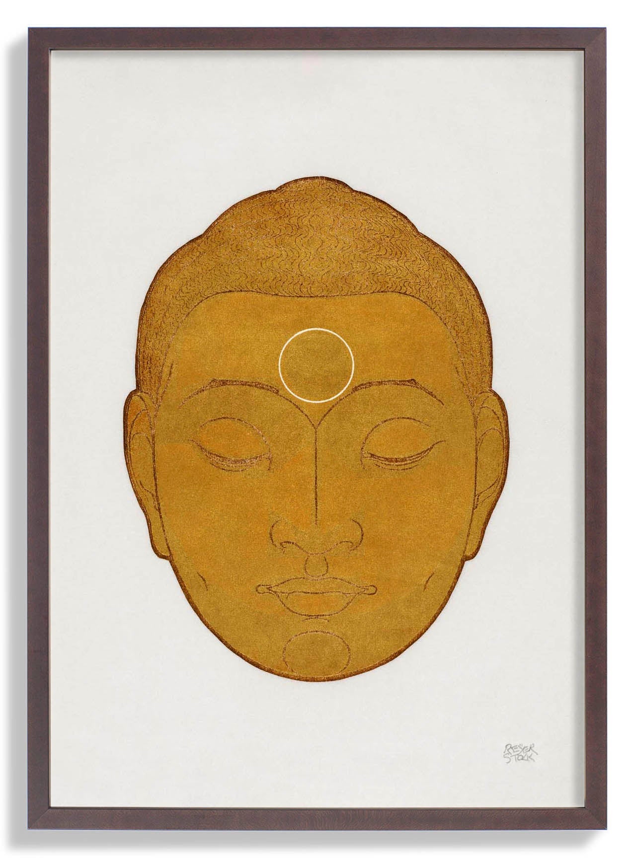 Head of Buddha by Reijer Stolk