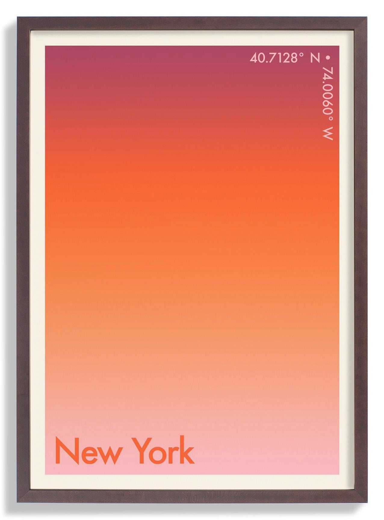 New York Sunset City