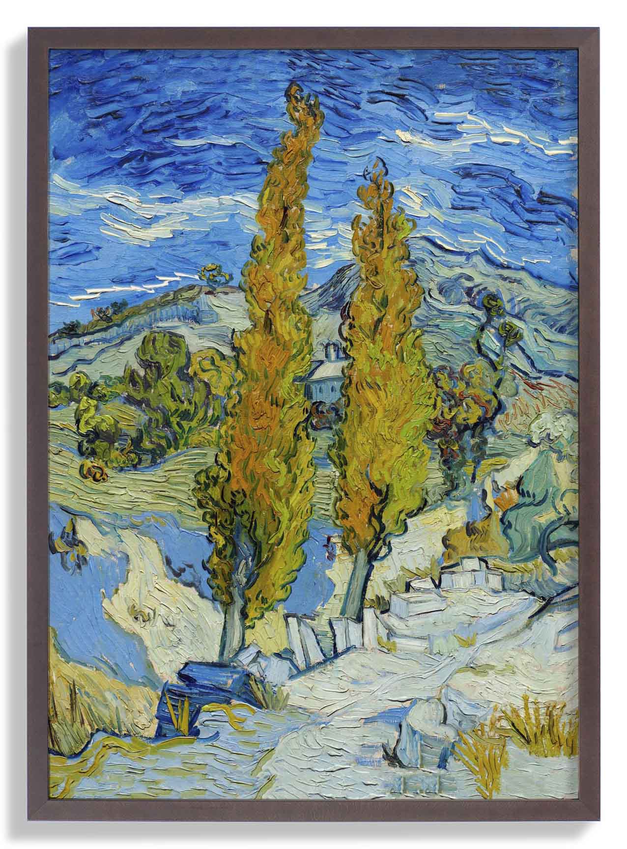 The Poplars at Saint-Rémy by Van Gogh