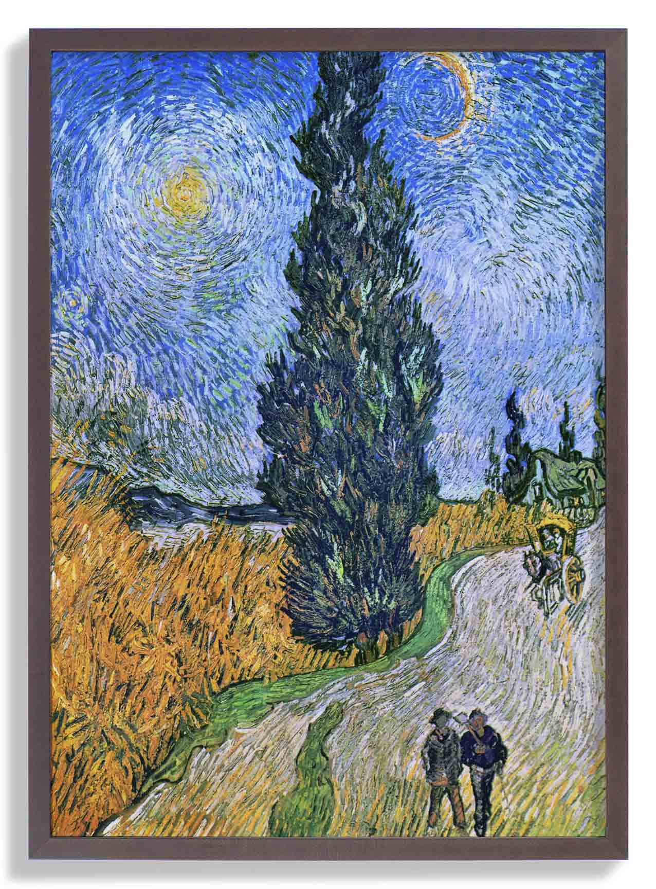 Road with Cypress and Star by Van Gogh