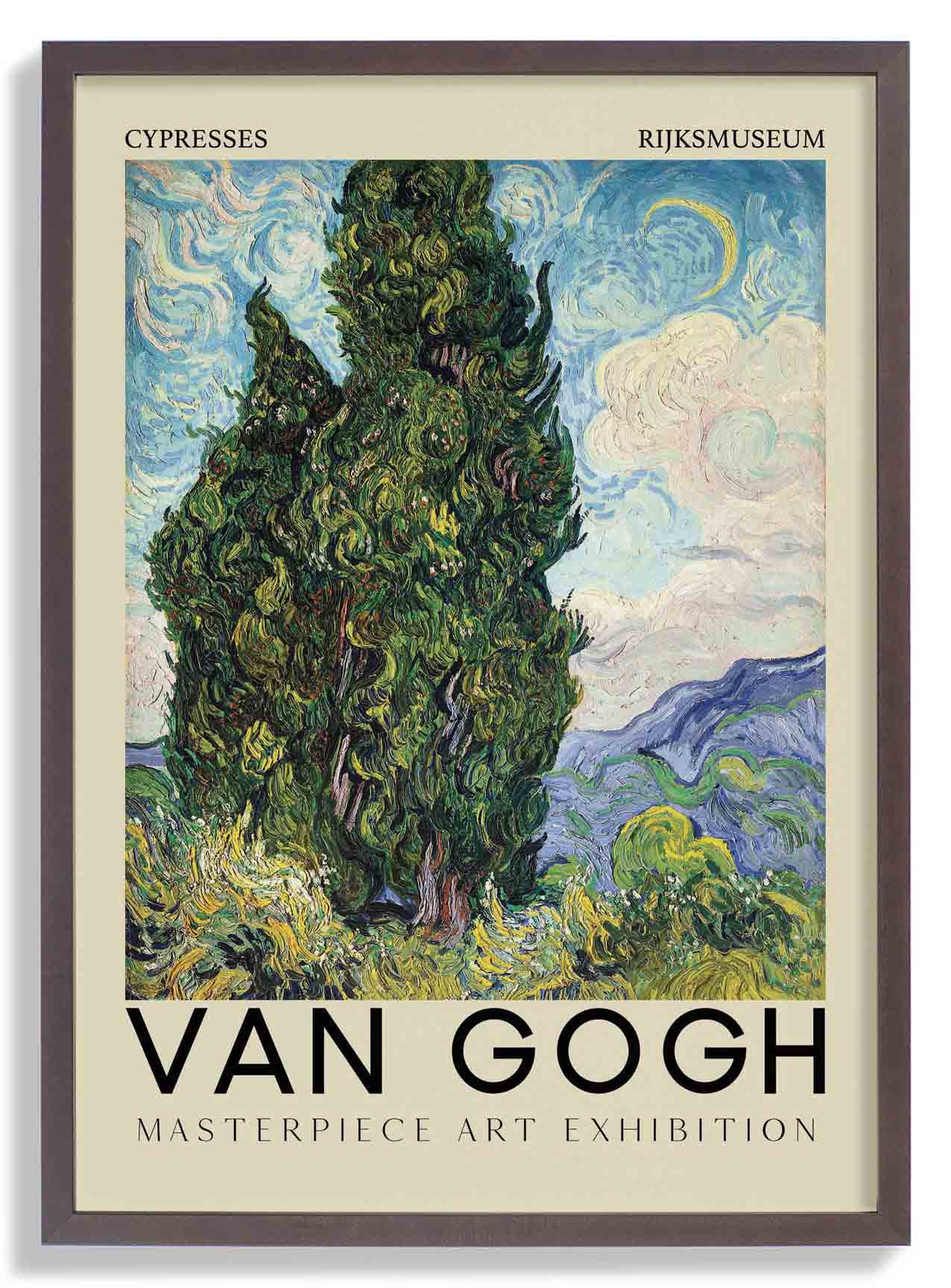 Cypresses by Van Gogh