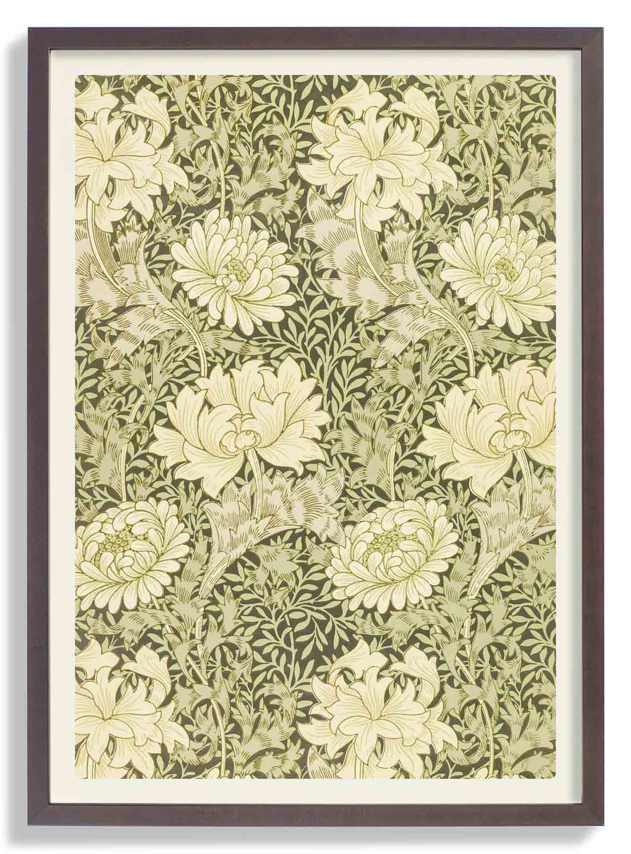 William Morris Chrysanthemum Pattern