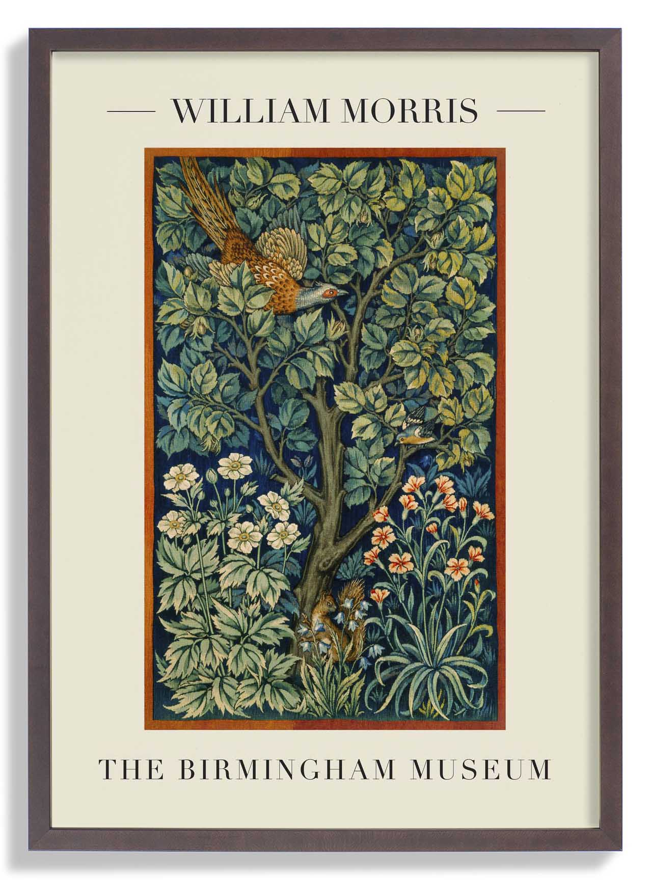 William Morris Peacock Pheasant Art Exhibition