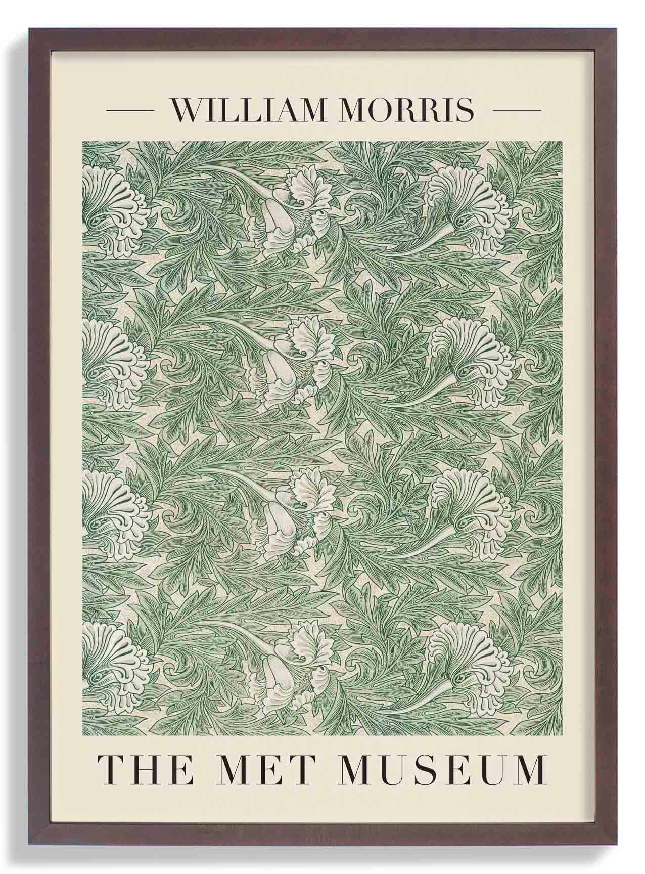 William Morris Tulip Pattern Art Exhibition