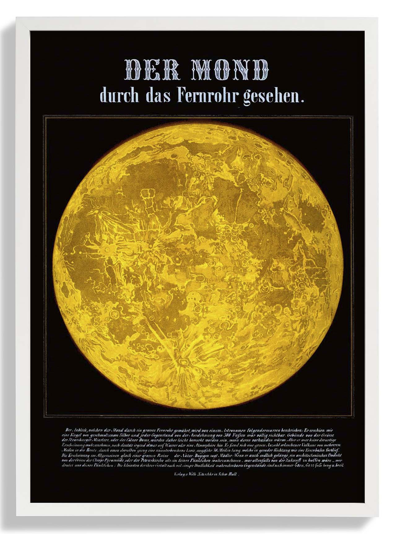 Moon Through Telescope