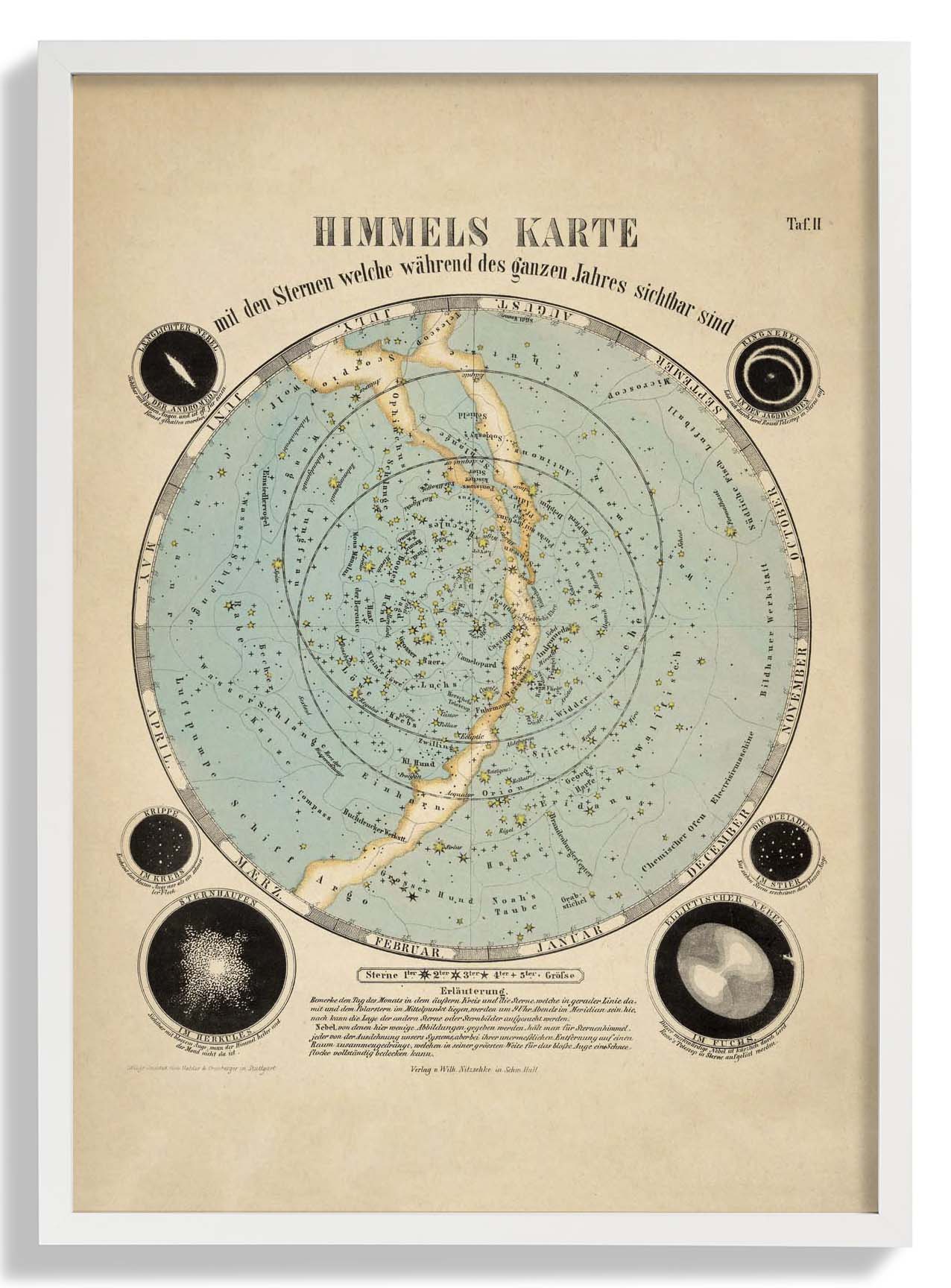 Map of Visible Stars