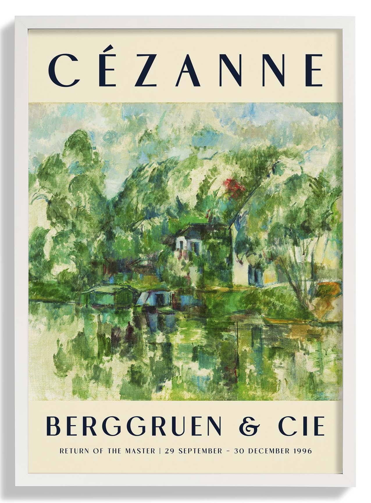 Cézanne At the Water's Edge Art Exhibition