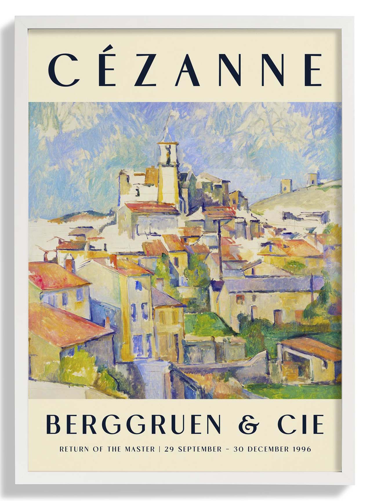 Gardanne Art Exhibition By Paul Cézanne