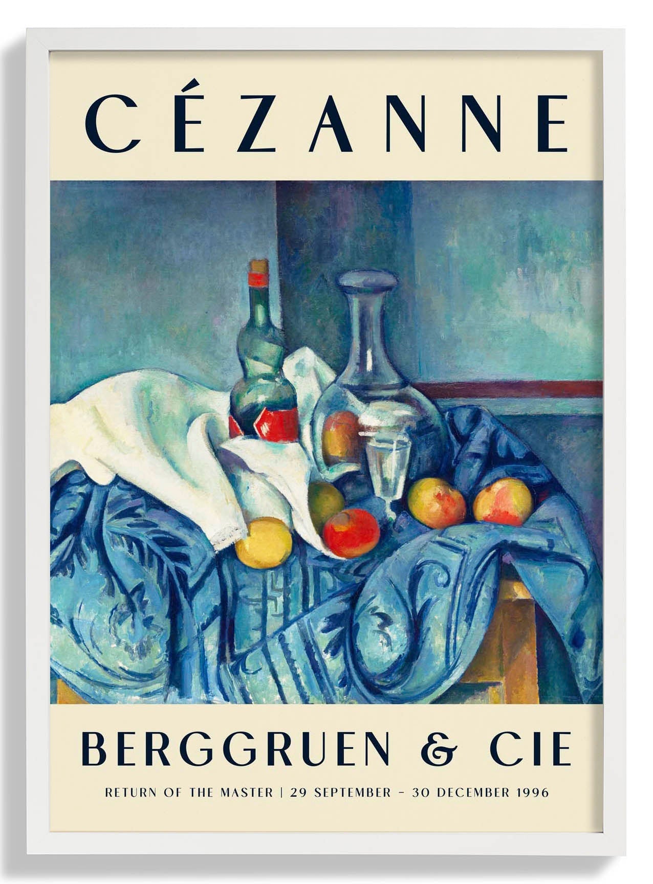 The Peppermint Bottle Art Exhibition By Paul Cézanne