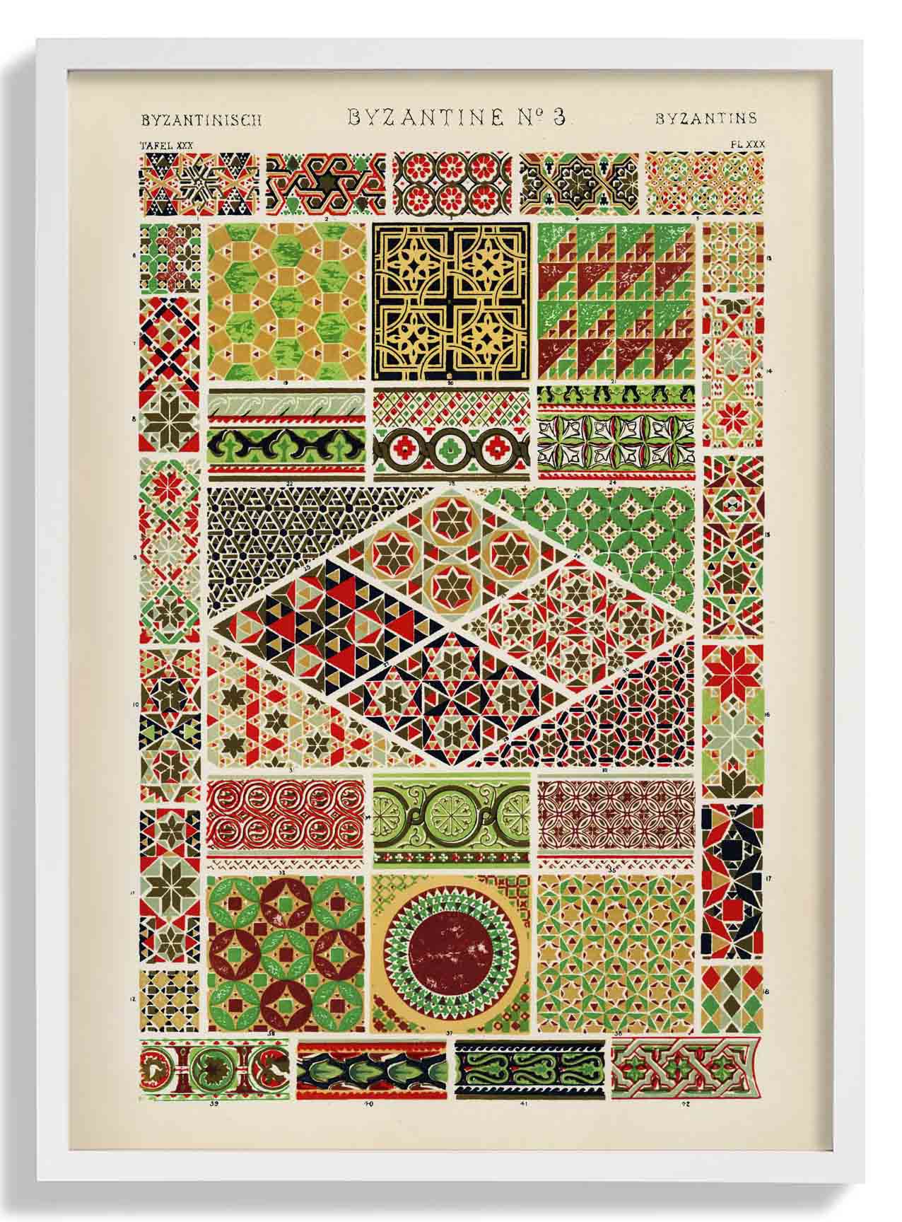 Byzantine Nr 3 by Owen Jones