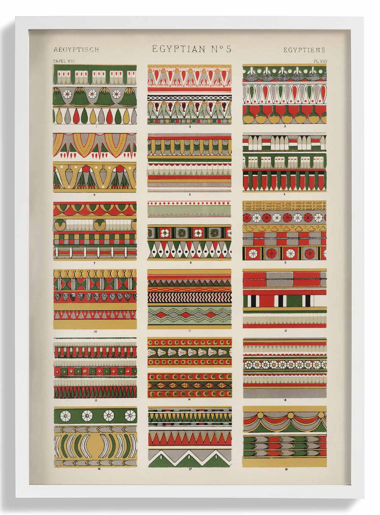 Egyptian Nr 5 by Owen Jones