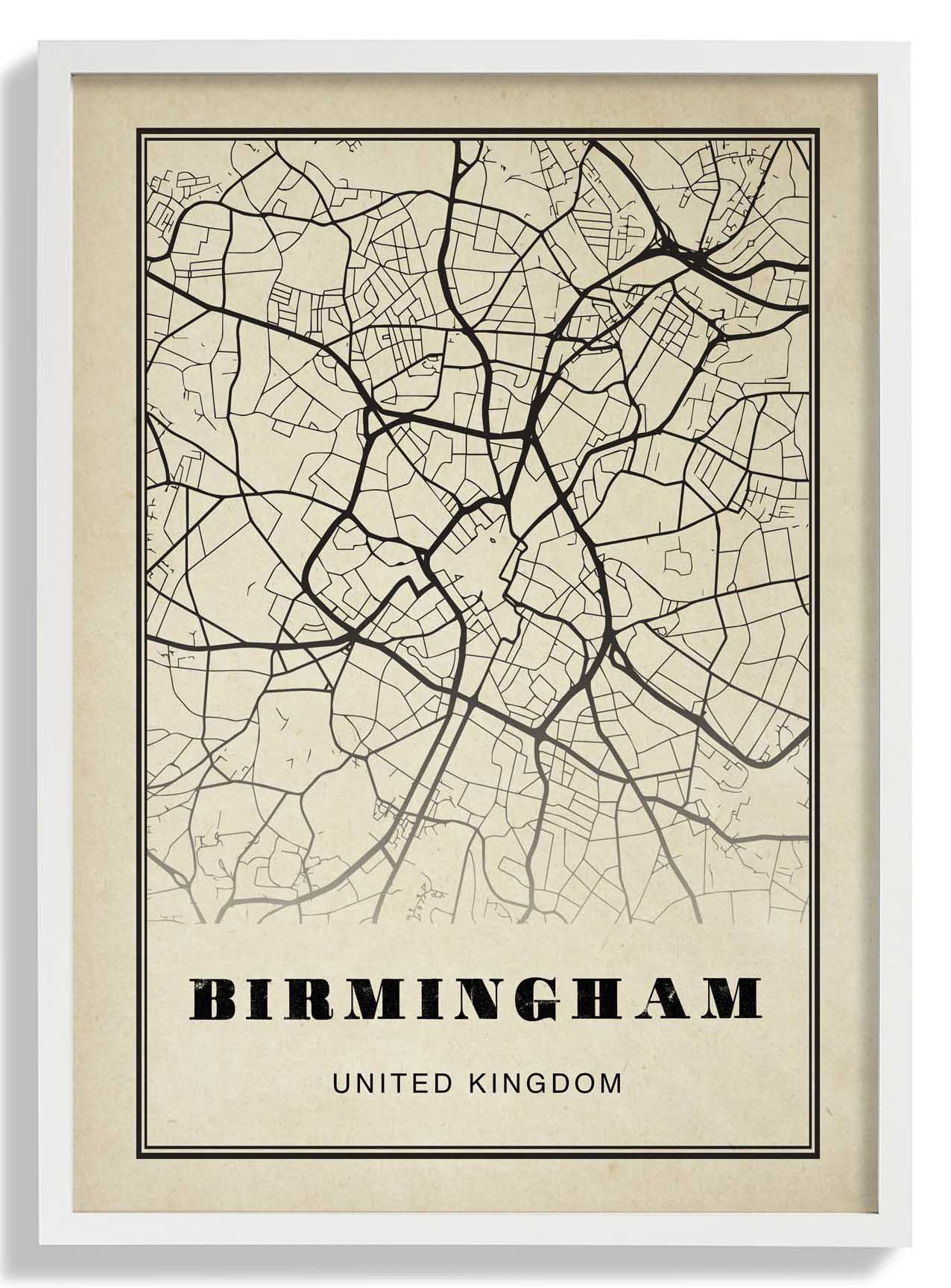 Birmingham City Sepia