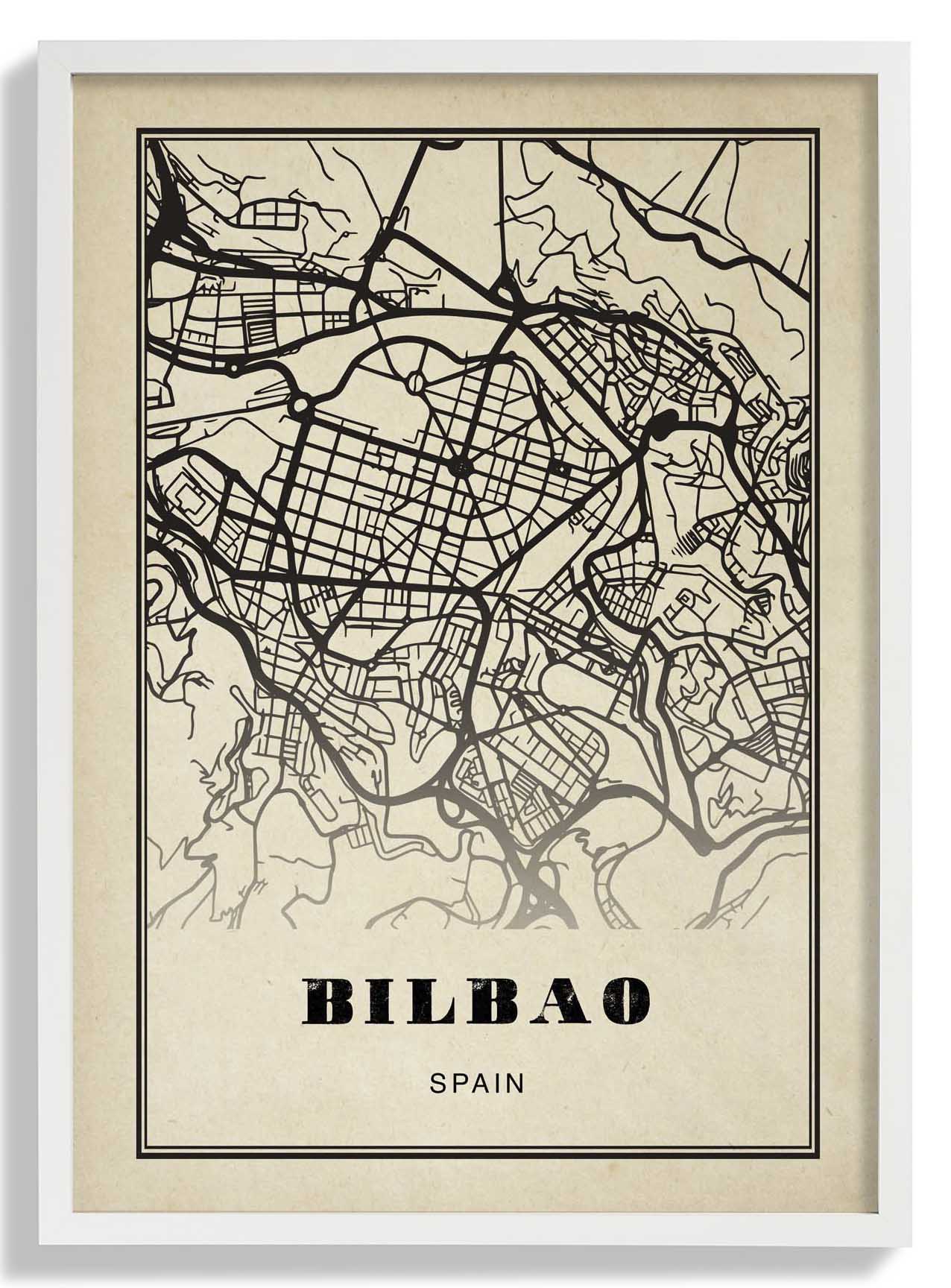 Bilbao City Sepia