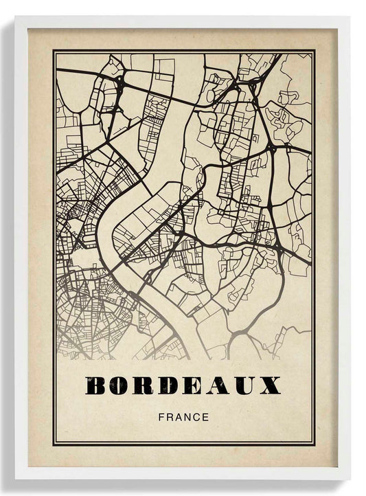 Bordeaux City Sepia
