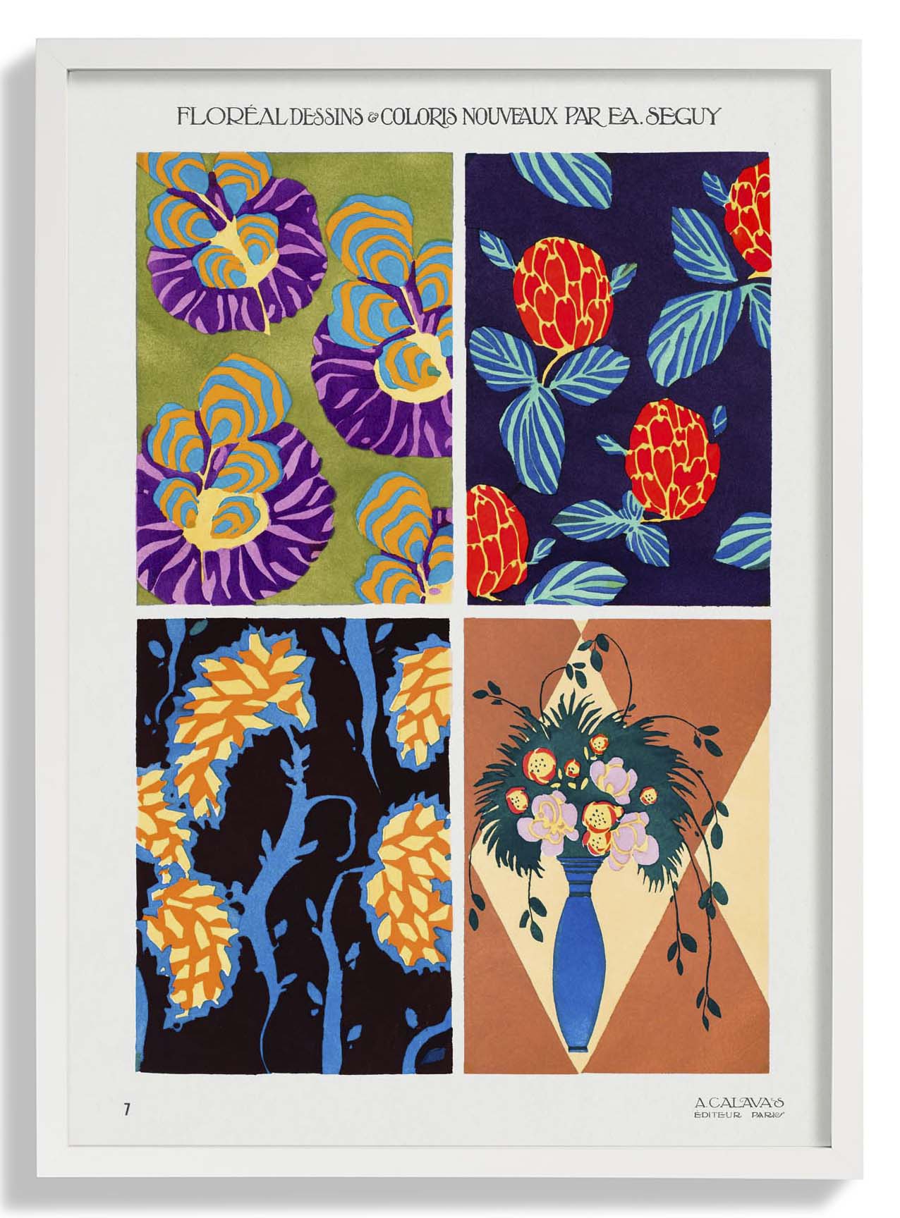 Floréal Dessins Coloris Nouveau Nr 07 by E.A. Séguy