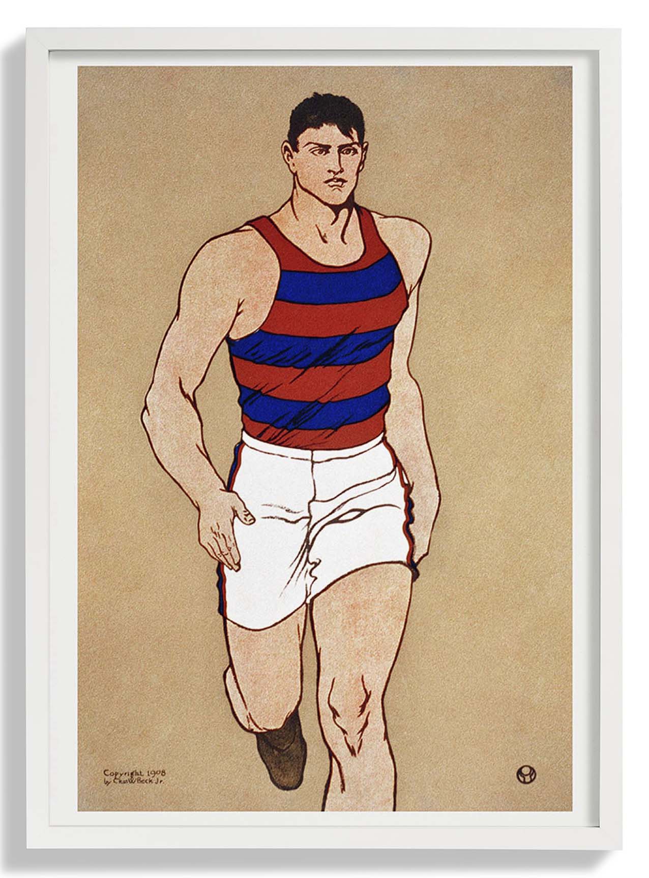 Athlete Nr. 1 by Edward Penfield
