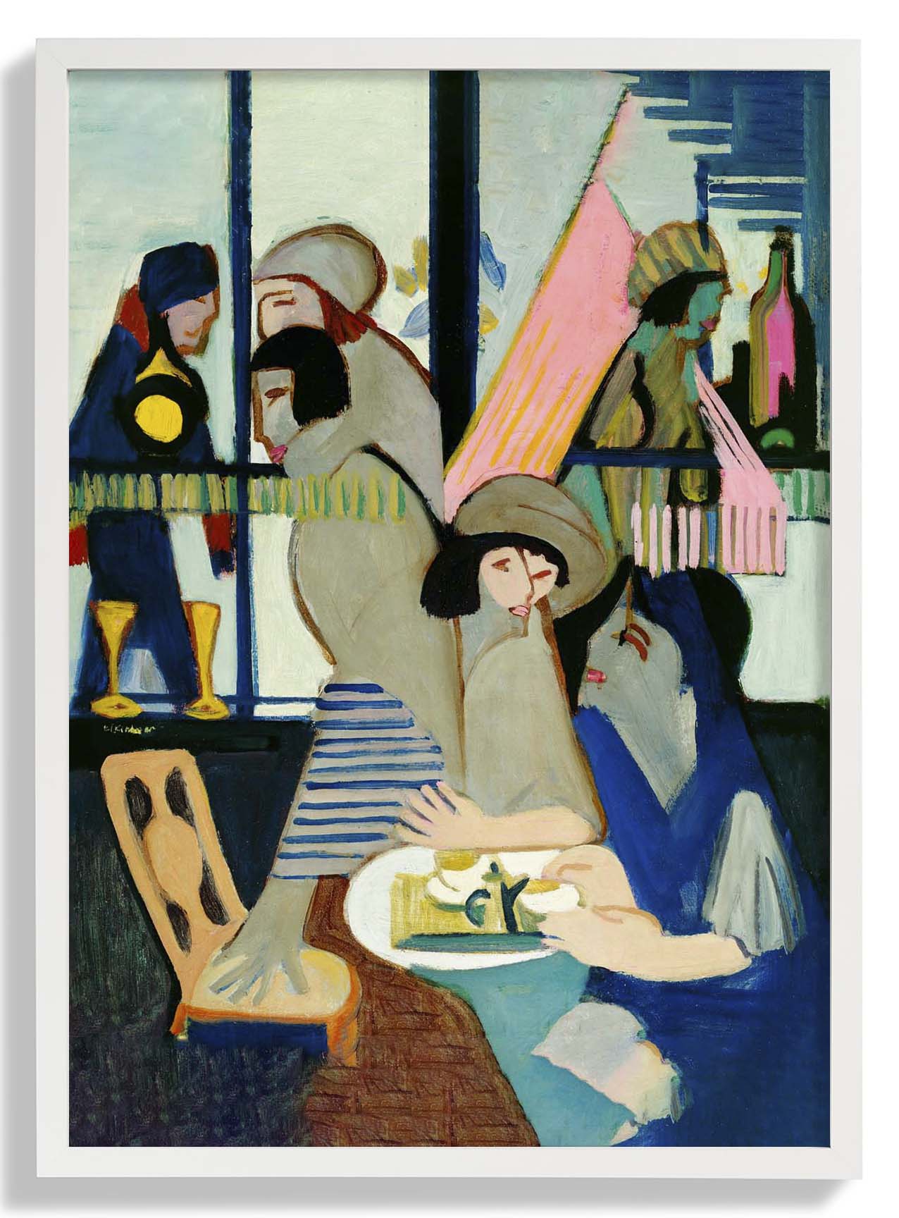 Cafe by Ernst Kirchner